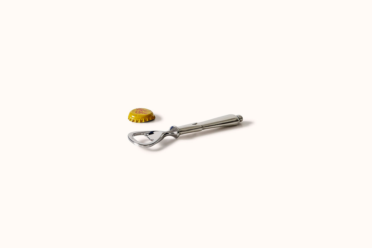 MATCH PEWTER AND STAINLESS STEEL BOTTLE OPENER