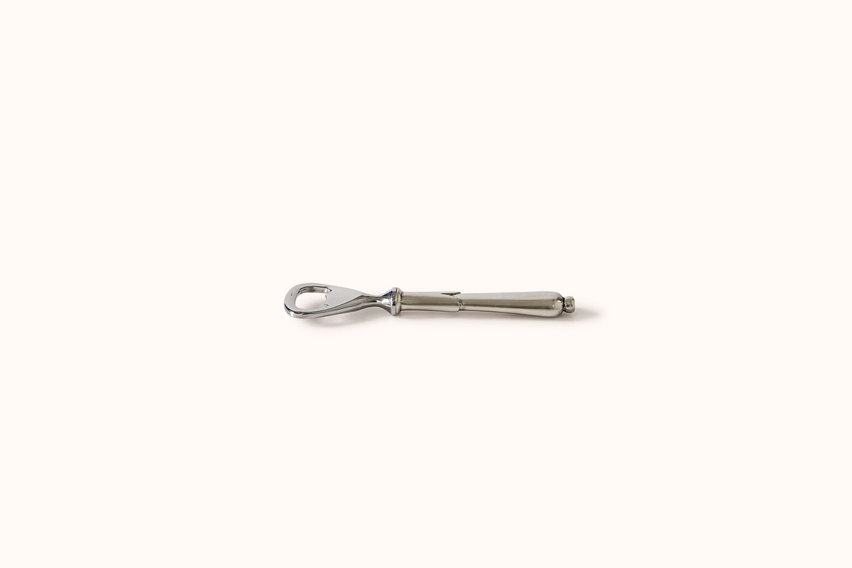 MATCH PEWTER AND STAINLESS STEEL BOTTLE OPENER