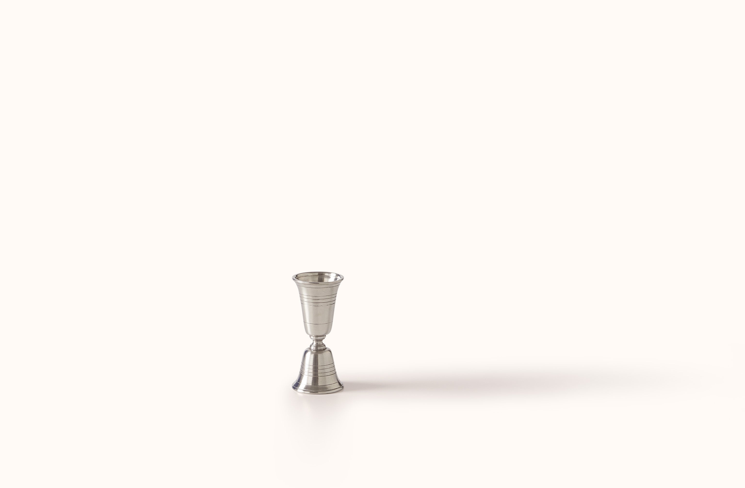 MATCH PEWTER DOUBLE JIGGER