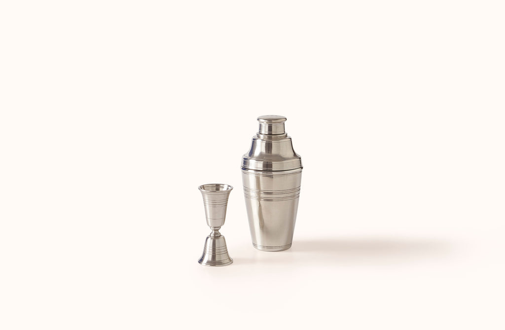 MATCH PEWTER DOUBLE JIGGER