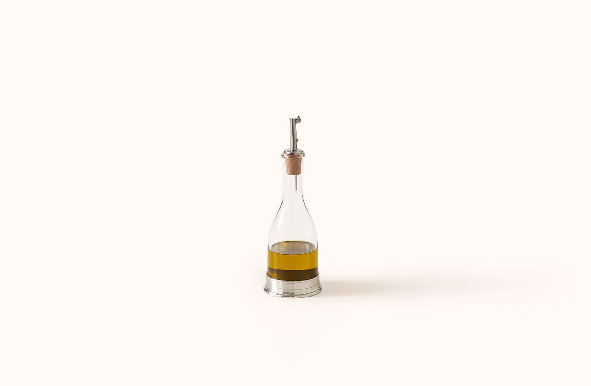 MATCH PEWTER  BASE CRUET WITH CORK DISPENSER