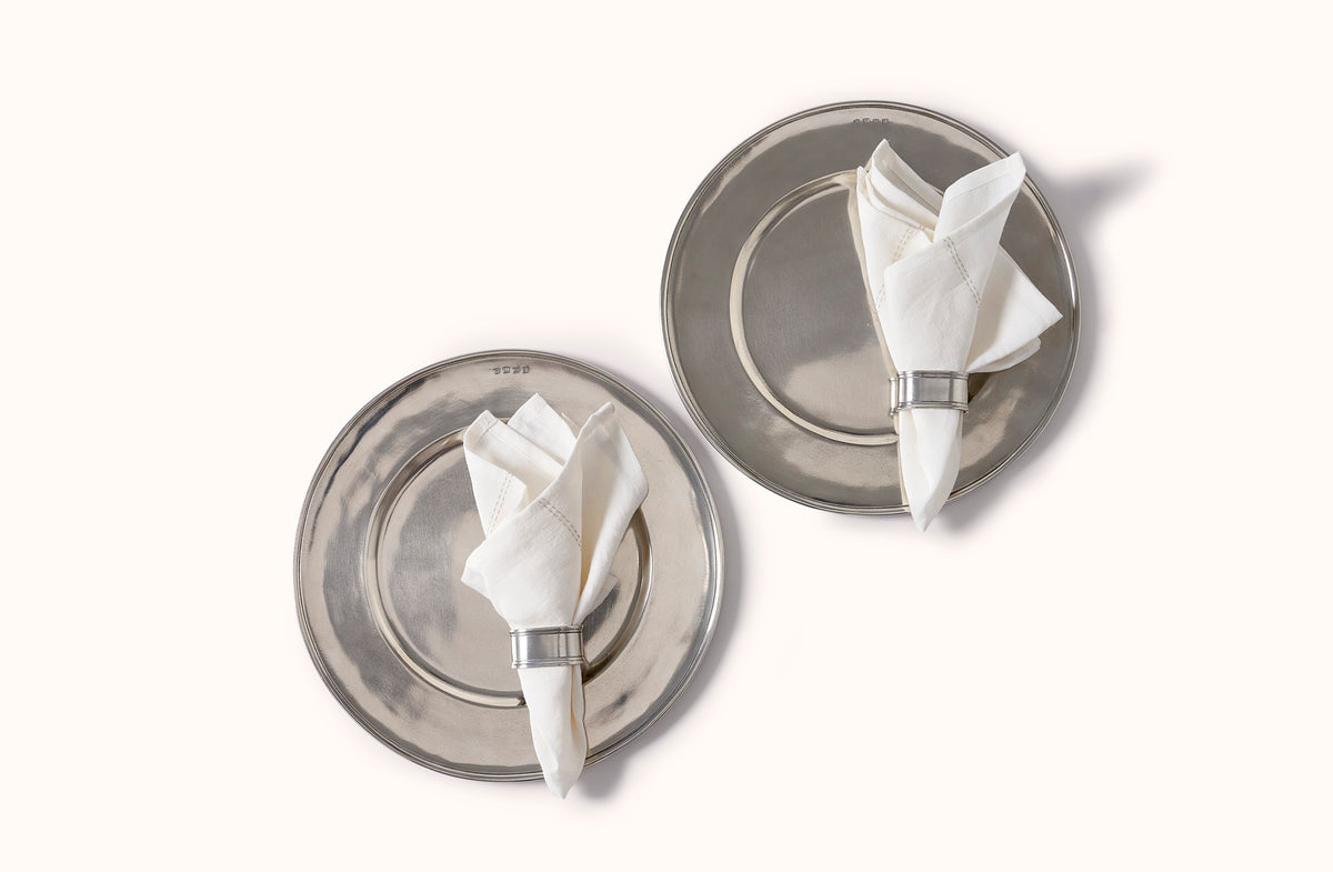 MATCH PEWTER LARGE CONVIVIO CHARGER