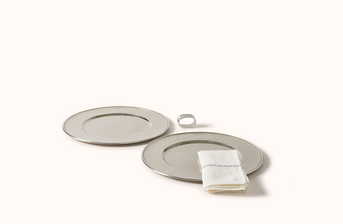 MATCH PEWTER LARGE CONVIVIO CHARGER