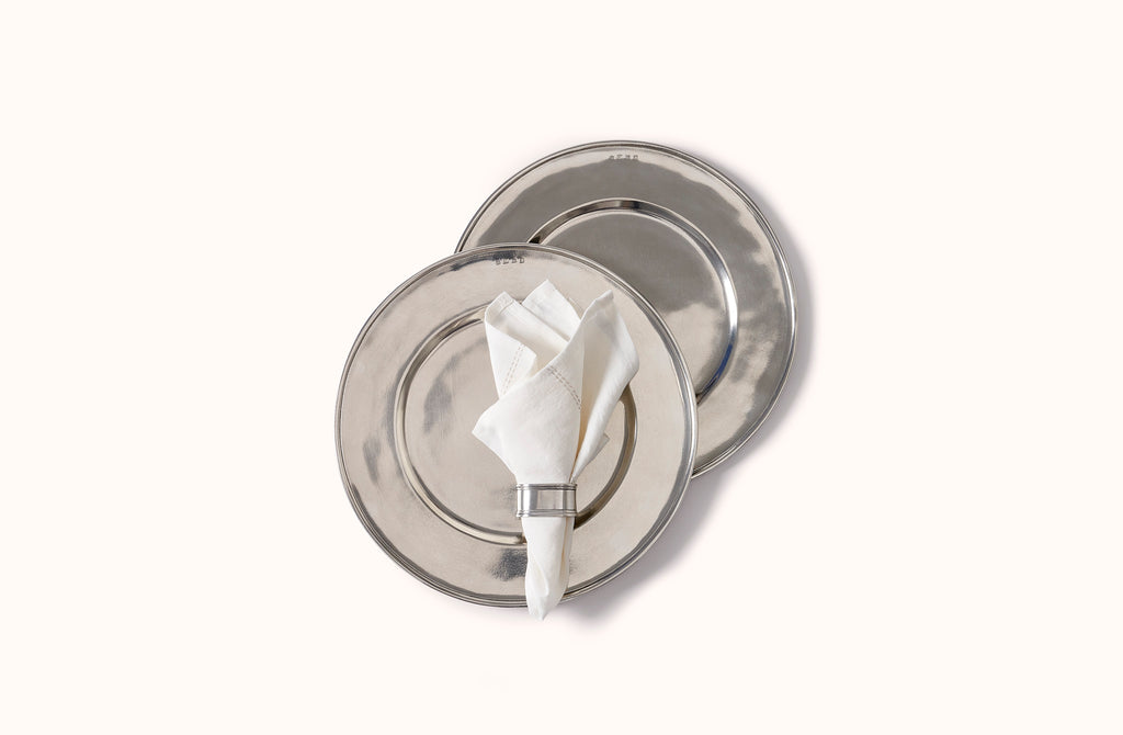 MATCH PEWTER LARGE CONVIVIO CHARGER
