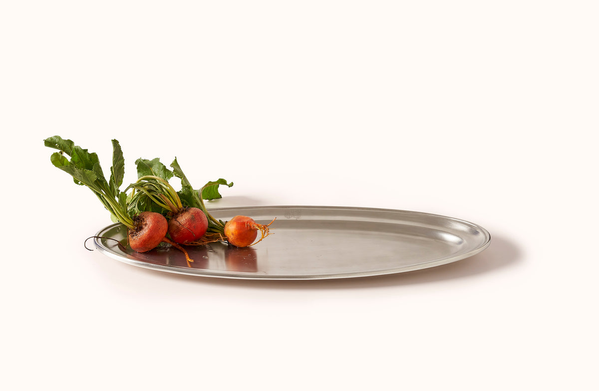 MATCH PEWTER OVAL FISH PLATTER