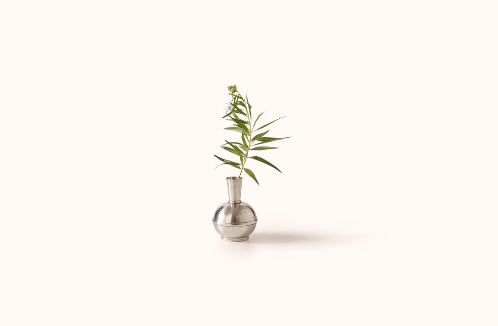 MATCH PEWTER BUD VASE