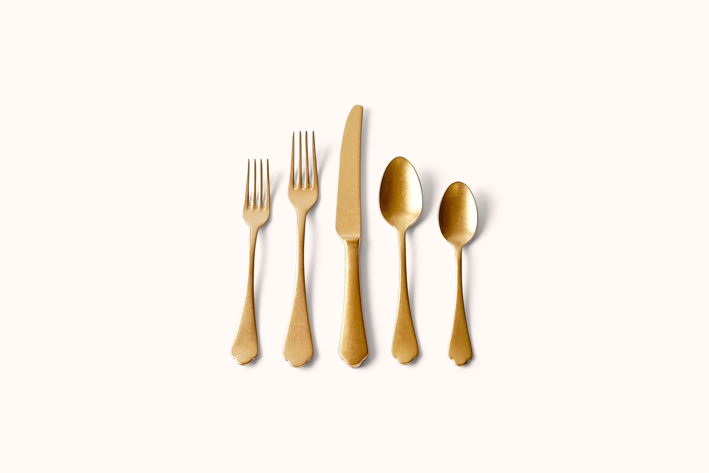 MEPRA GOLD PEWTER DOLCE VITA FLATWARE SET