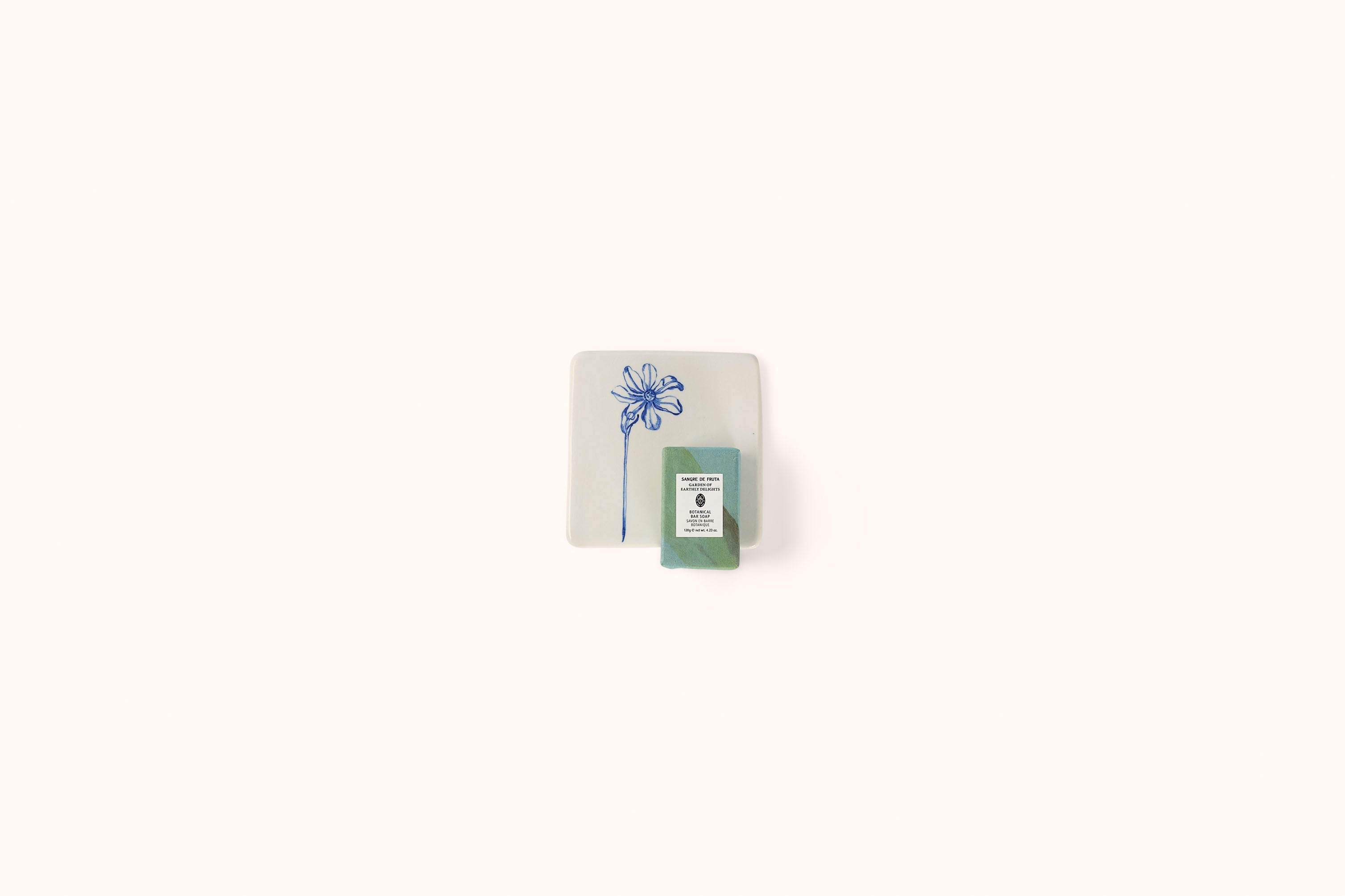 MG BY HAND 5.5" TILE - NARCISSUS