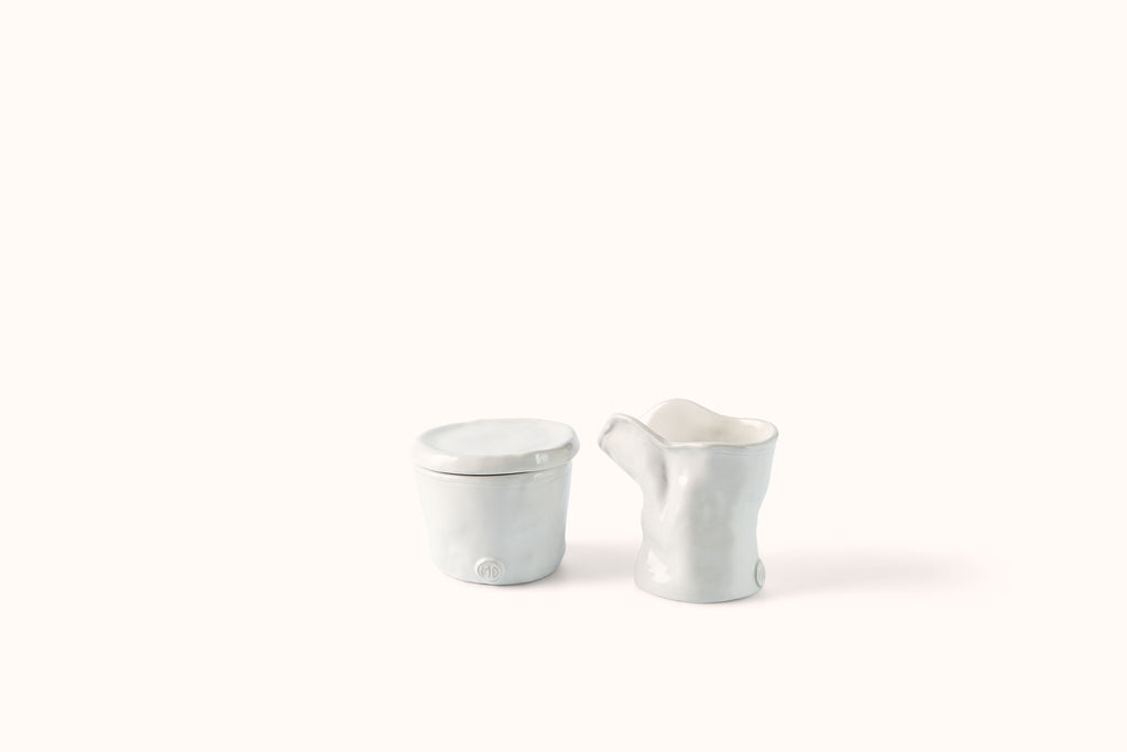 MONTES DOGGETT CERAMIC SUGAR & CREAMER NO. 225