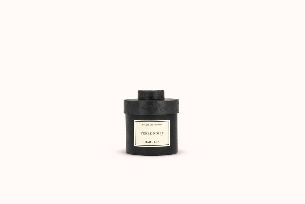 MAD ET LEN TERRE NOIR BASIC PETITE CANDLE - WHITE WAX