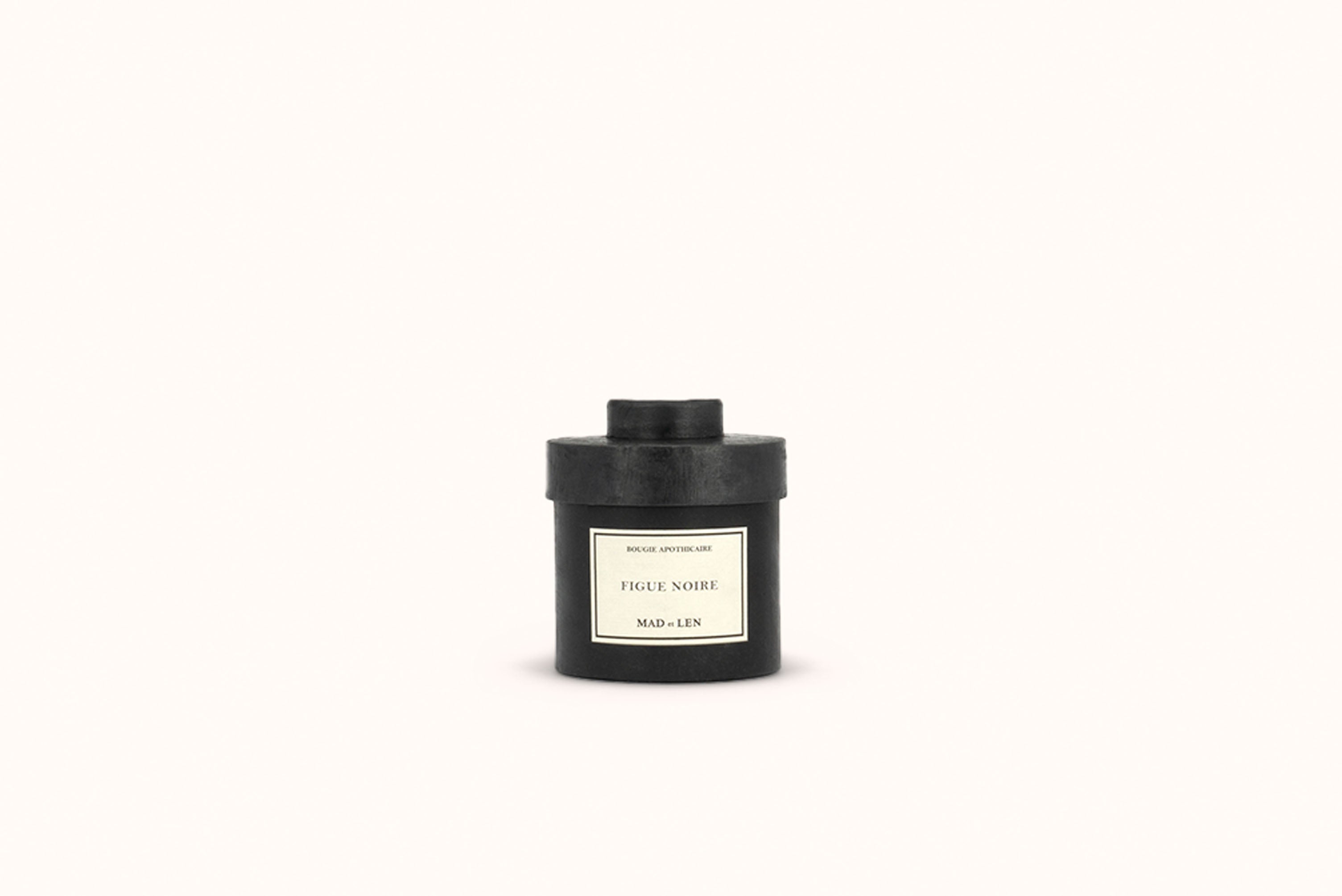 MAD ET LEN WHITE WAX FIGUE NOIRE BASIC PETITE CANDLE