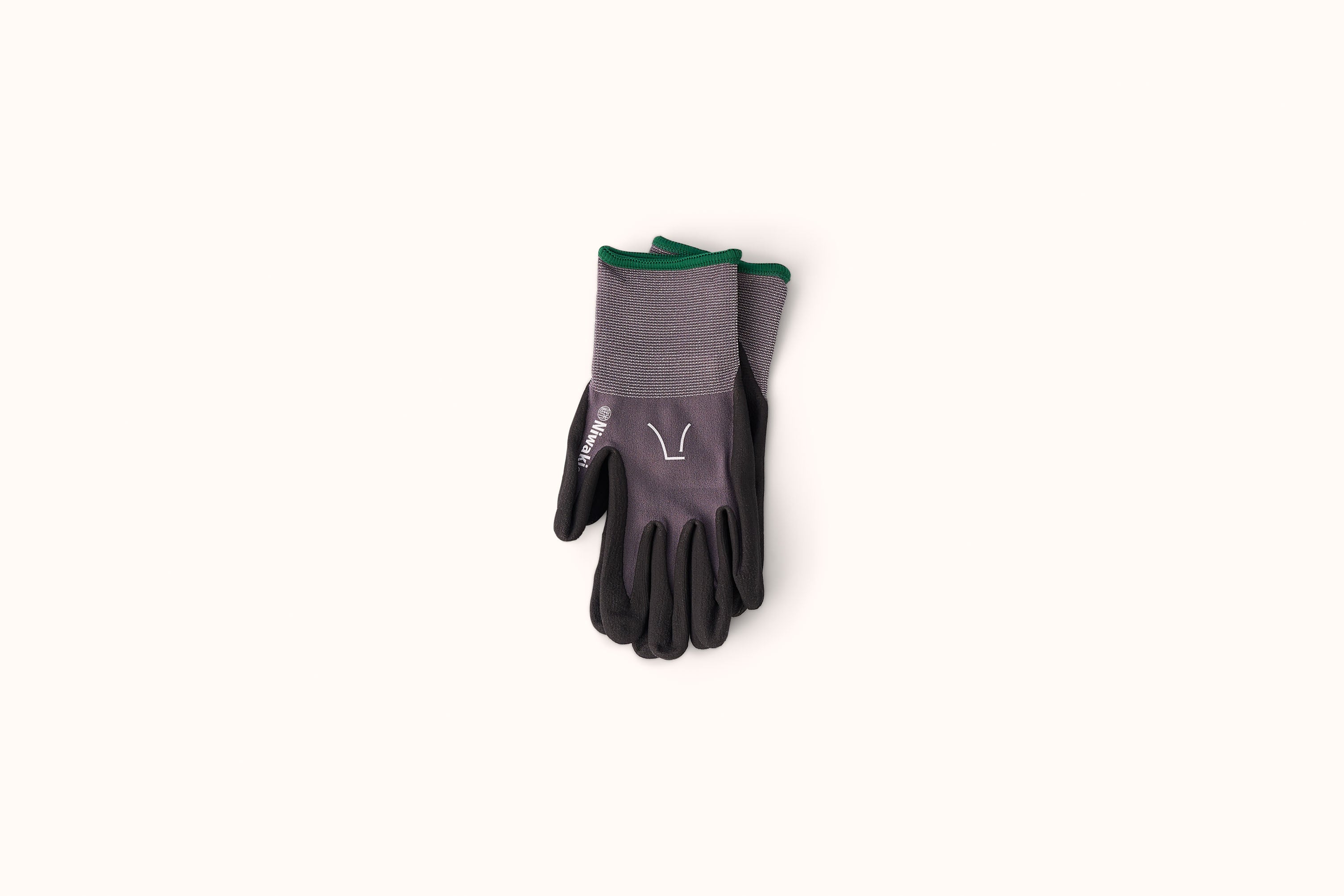 NIWAKI GREY NITRILE COATED GARDENING GLOVES