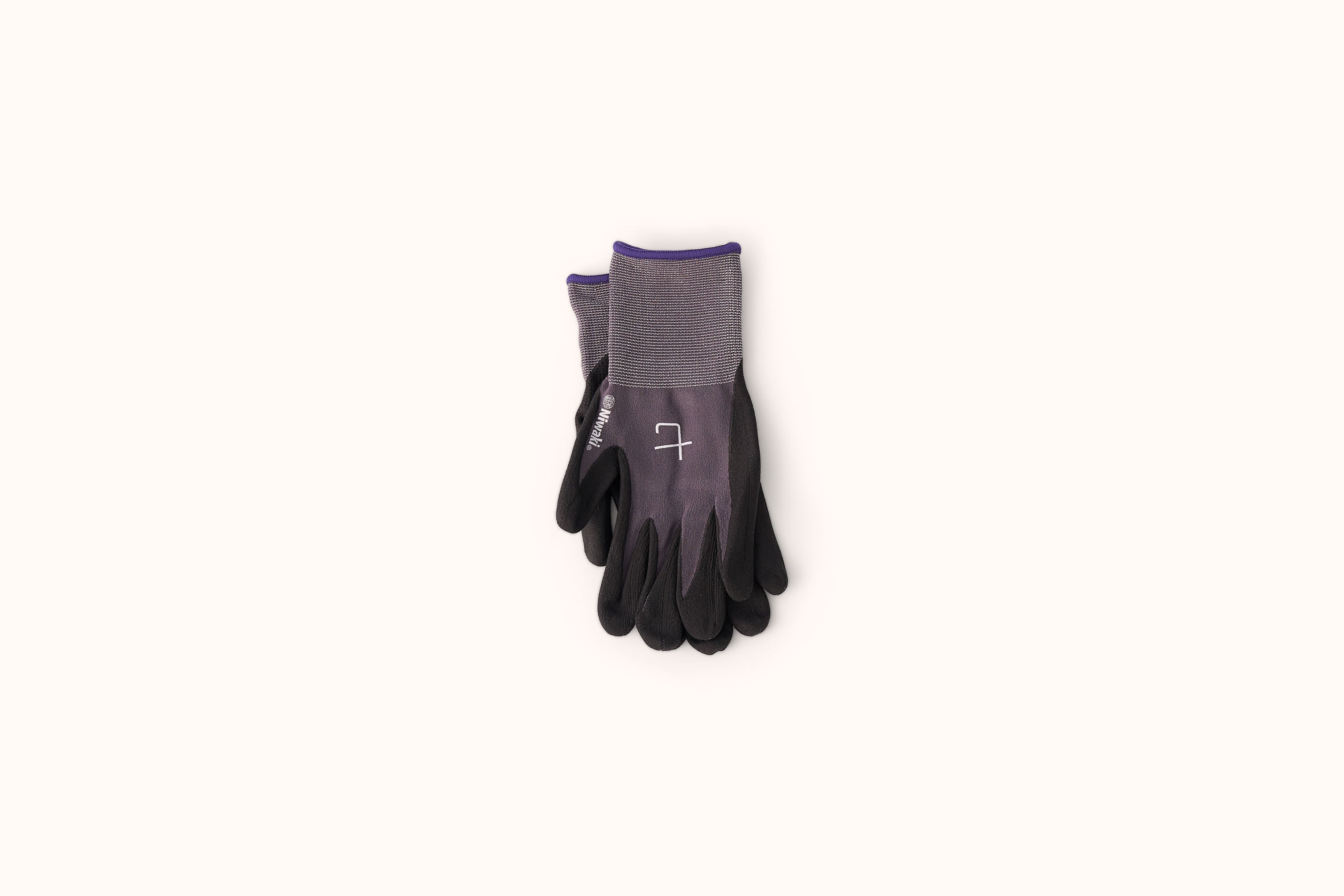 NIWAKI GREY NITRILE COATED GARDENING GLOVES