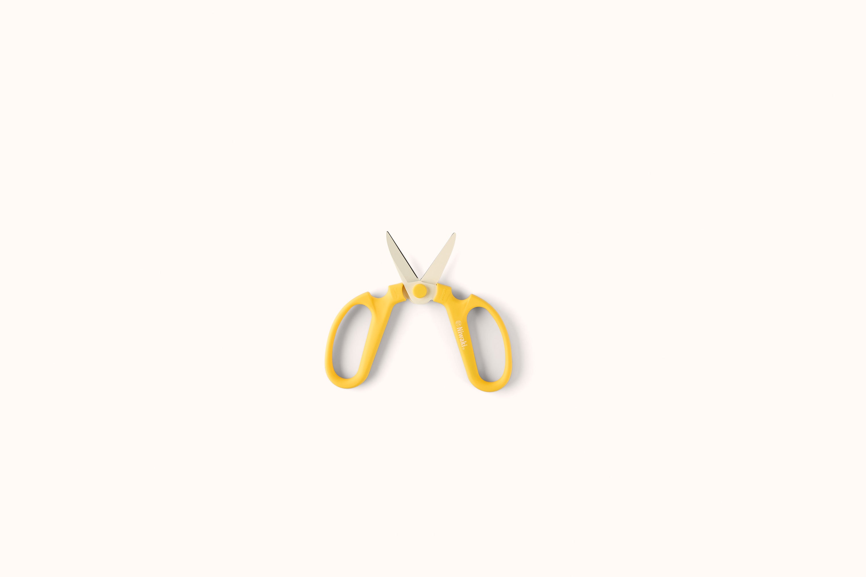 NIWAKI YELLOW STEEL SAKAGEN FLOWER SCISSORS