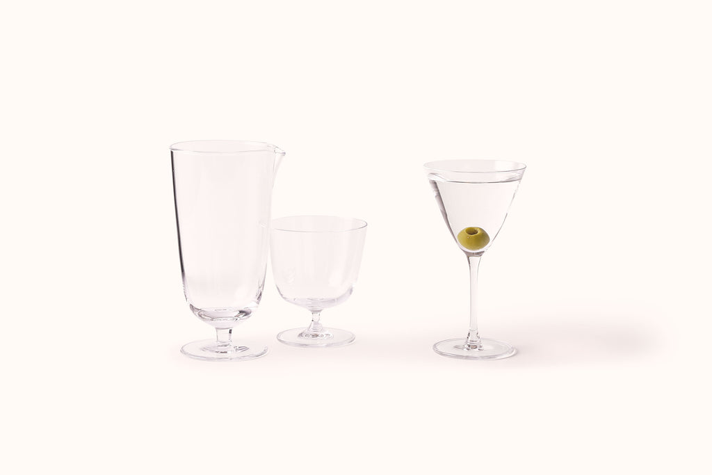 NUDE BAR/GIANI MIXING GLASS