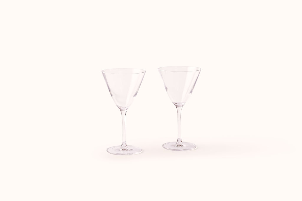 NUDE BAR/GIANI MARTINI GLASSES SET OF 2