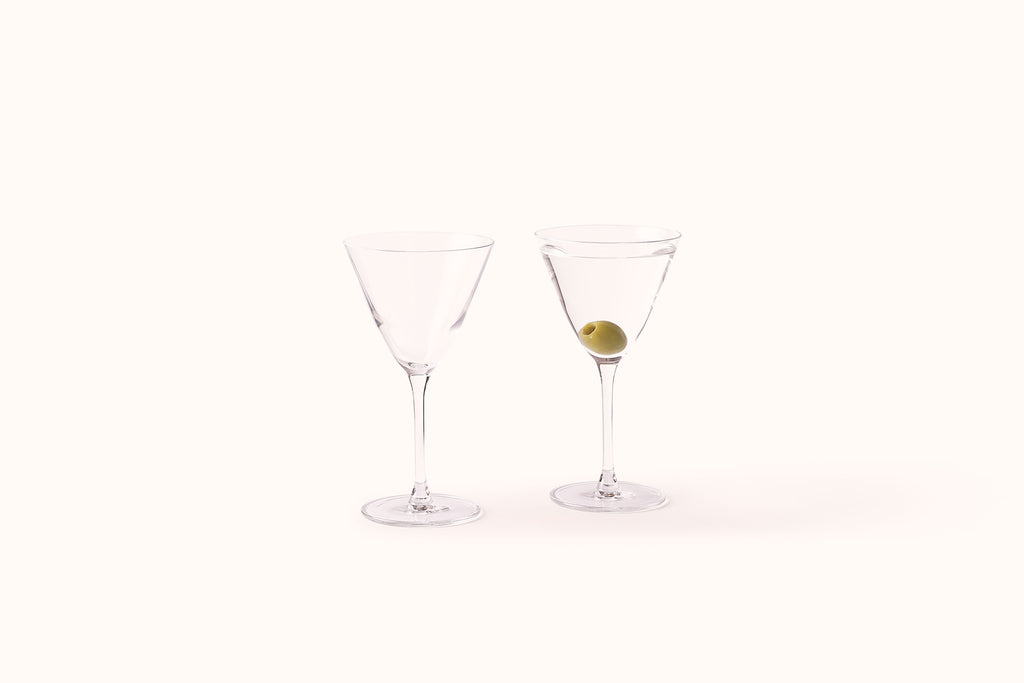 NUDE BAR/GIANI MARTINI GLASSES SET OF 2