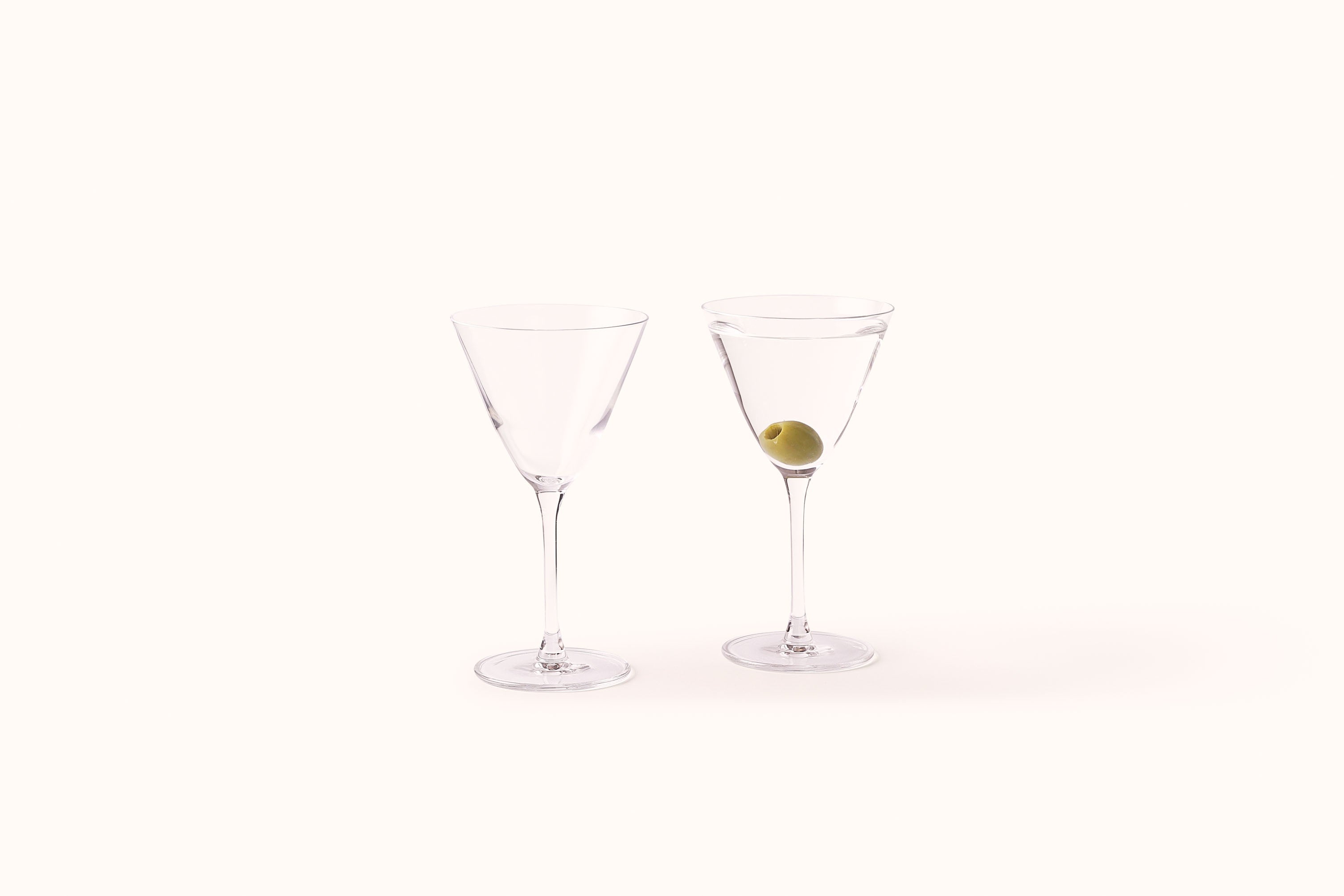 NUDE BAR/GIANI MARTINI GLASSES SET OF 2