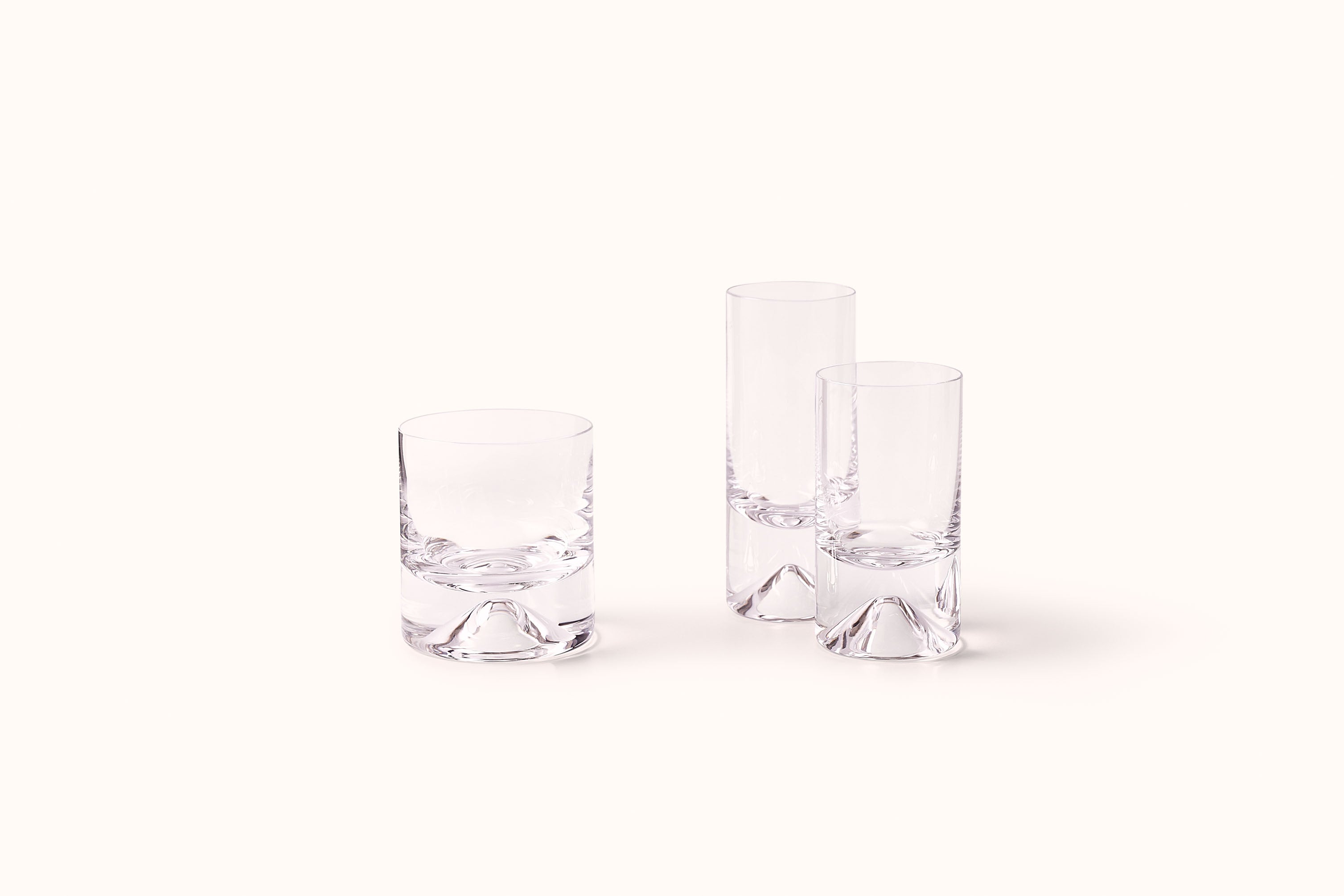 NUDE NO. 9 LOW BALL GLASSES SET OF 2