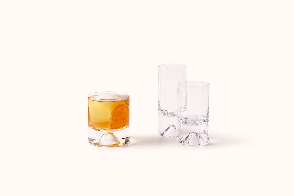 NUDE NO. 9 LOW BALL GLASSES SET OF 2
