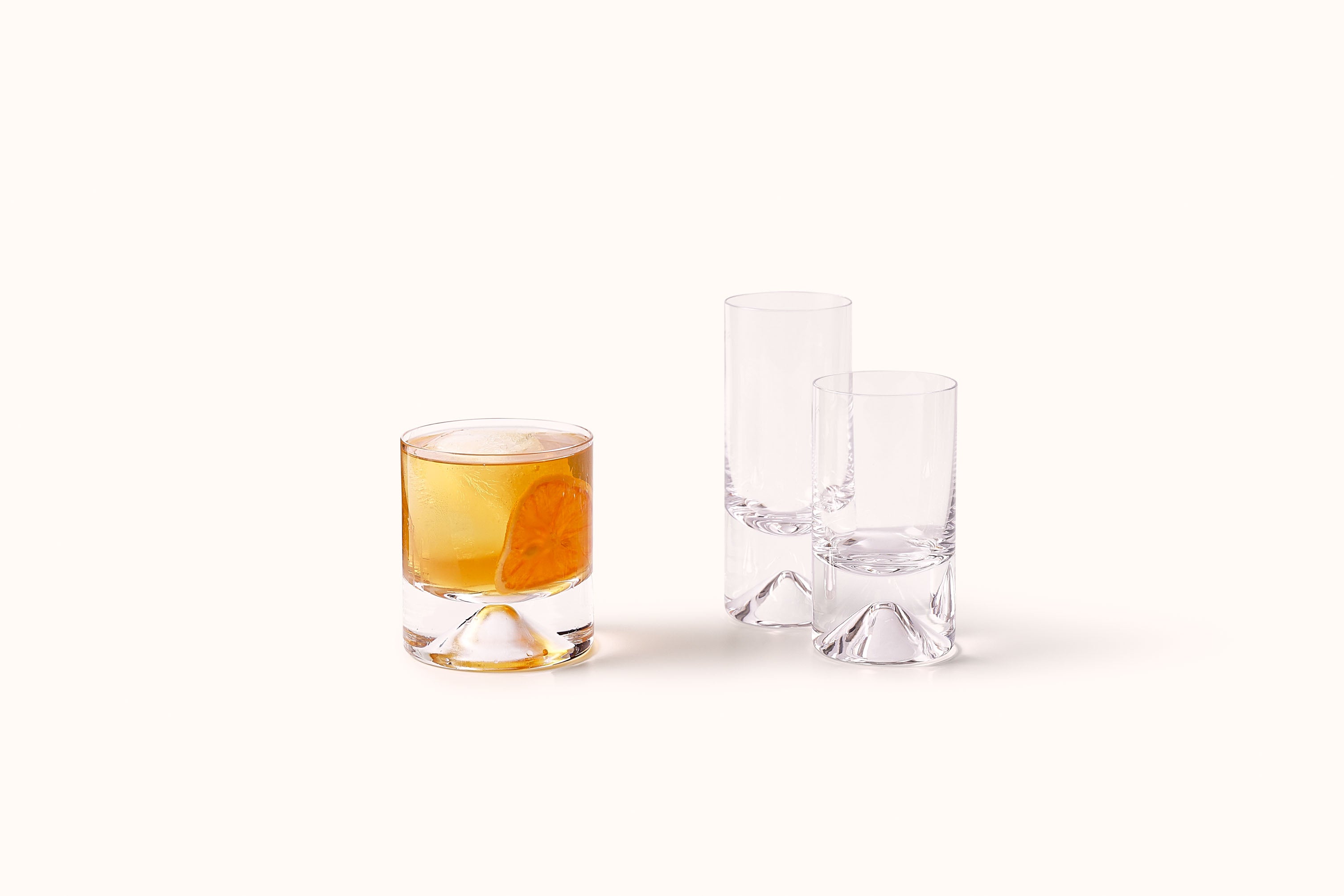 NUDE NO. 9 LOW BALL GLASSES SET OF 2