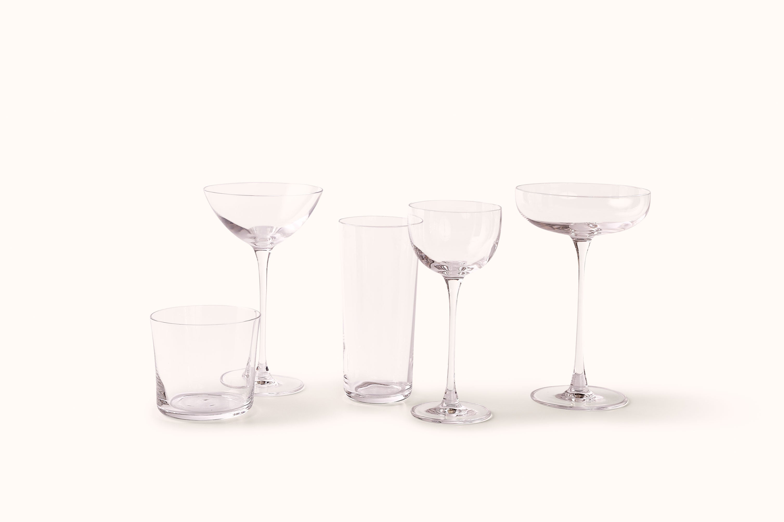 NUDE REMY SAVAGE HIGH BALL GLASSES SET OF 4