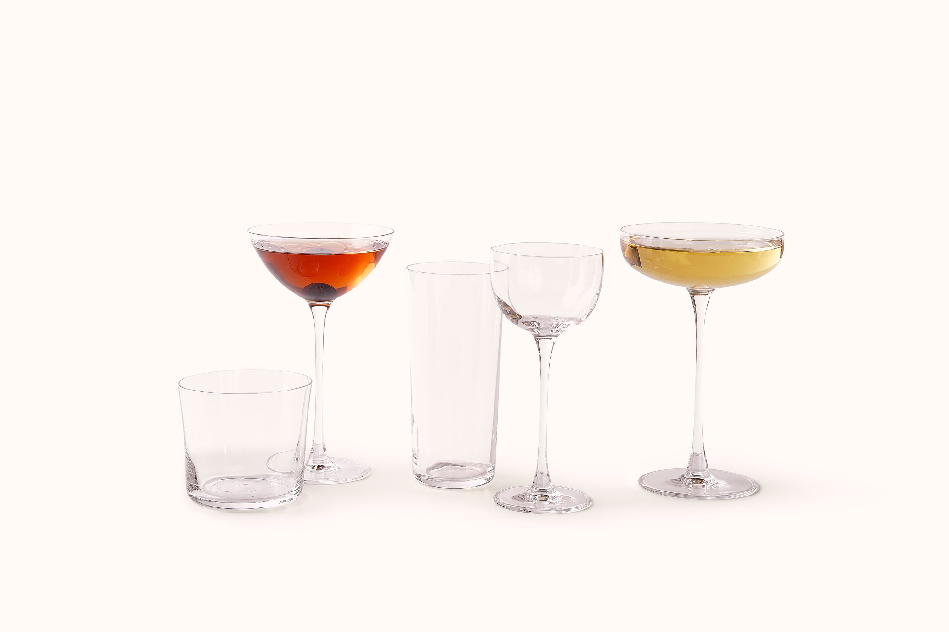 NUDE REMY SAVAGE HIGH BALL GLASSES SET OF 4