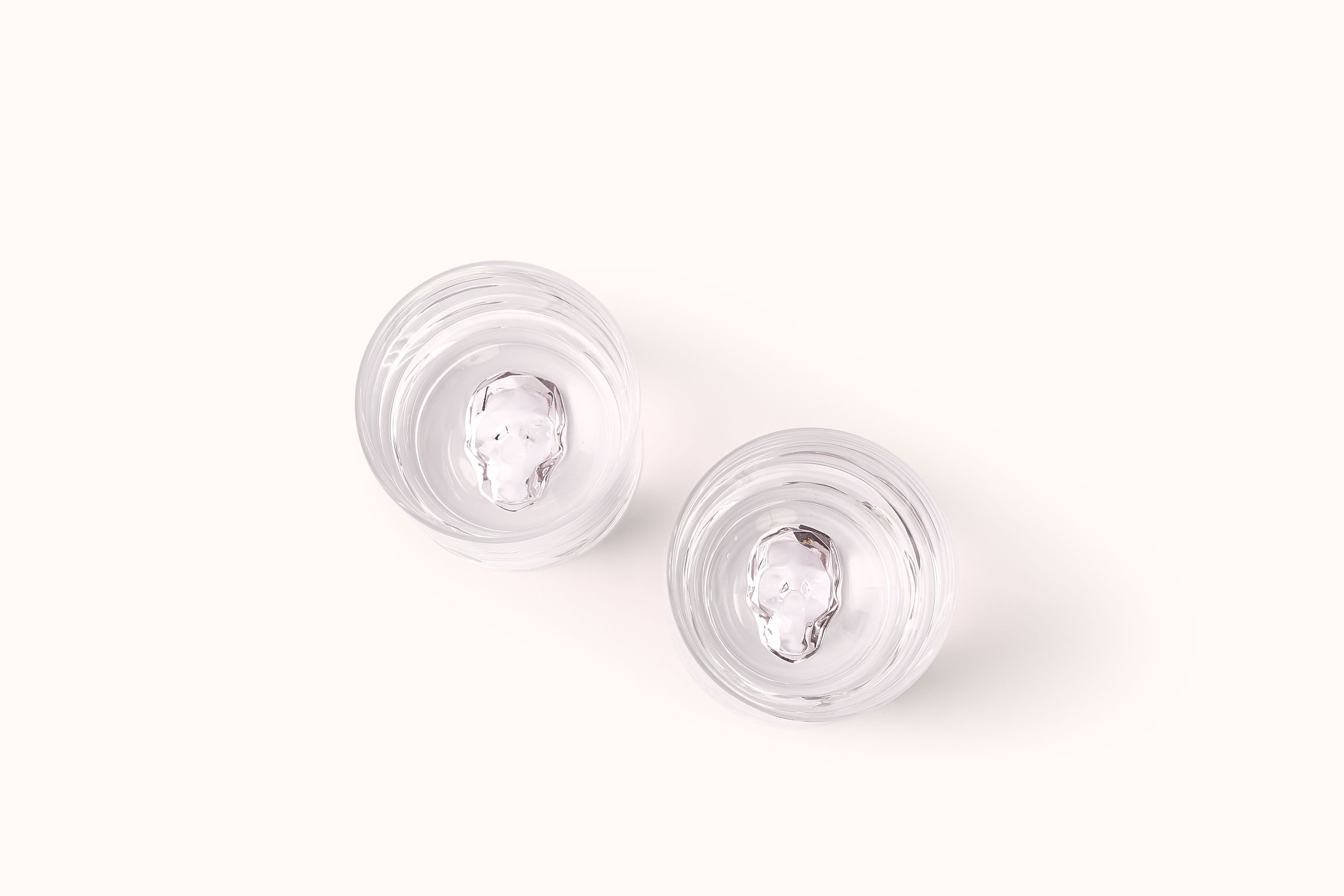 NUDE SHADE WHISKEY GLASSES SET OF 2