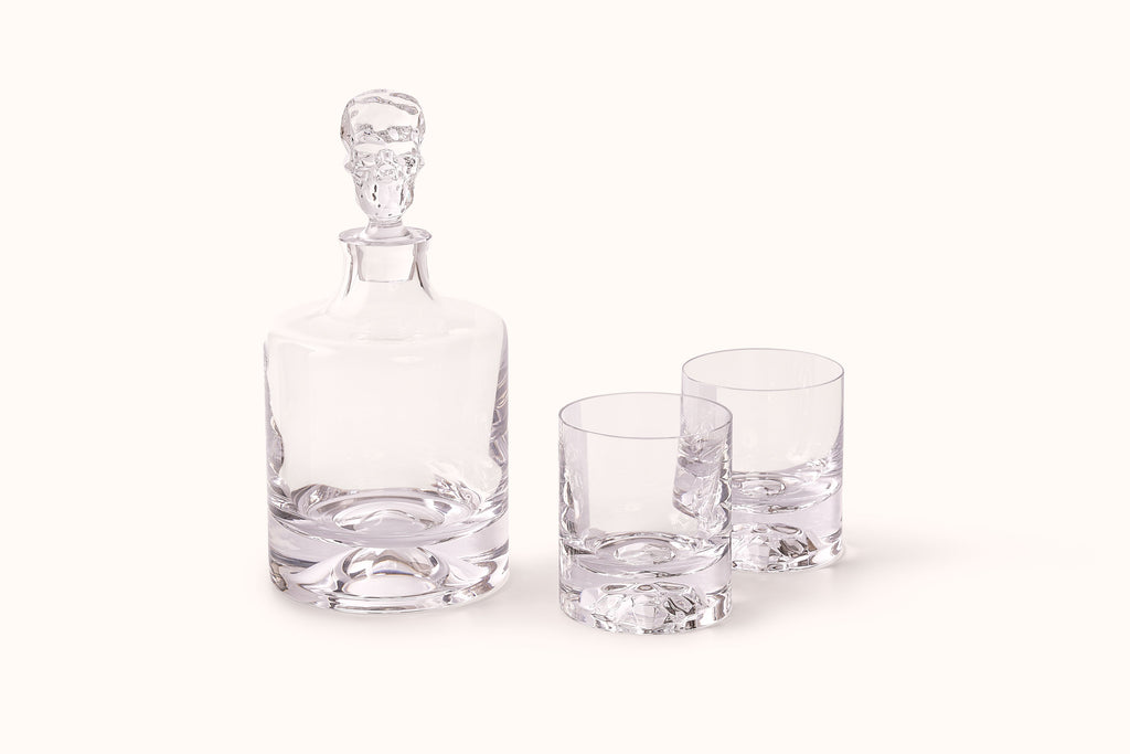 NUDE SHADE WHISKEY DECANTER GIFT SET