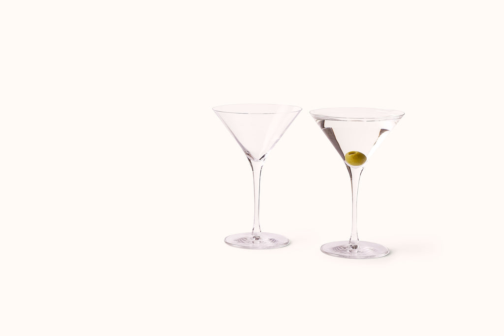 NUDE VINTAGE MARTINI GLASSES SET OF 2