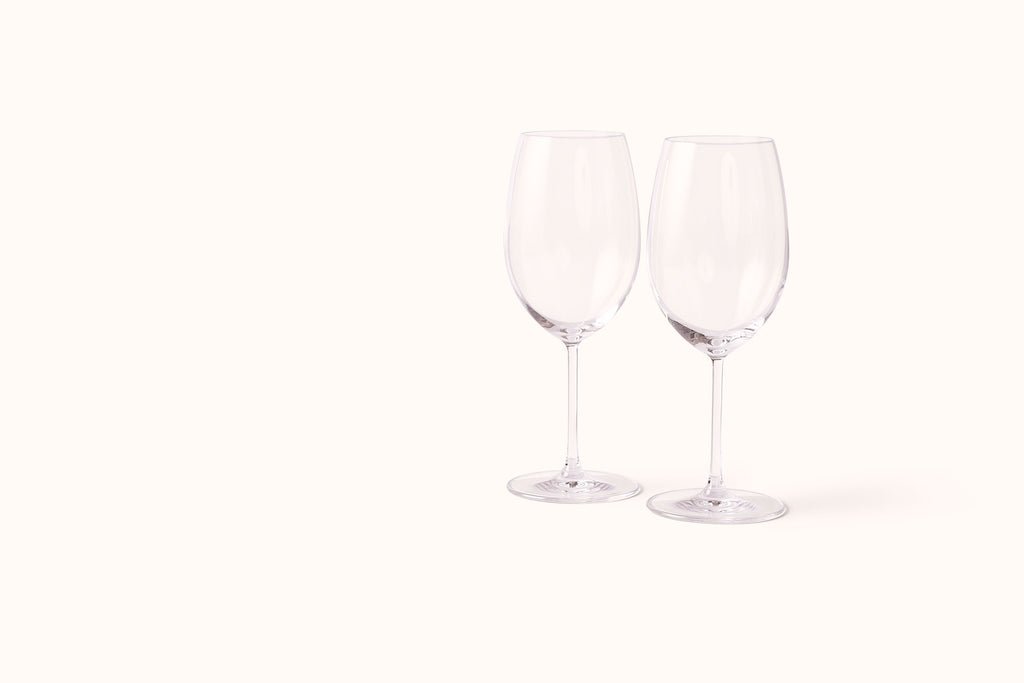 NUDE VINTAGE BORDEAUX GLASSES SET OF 2