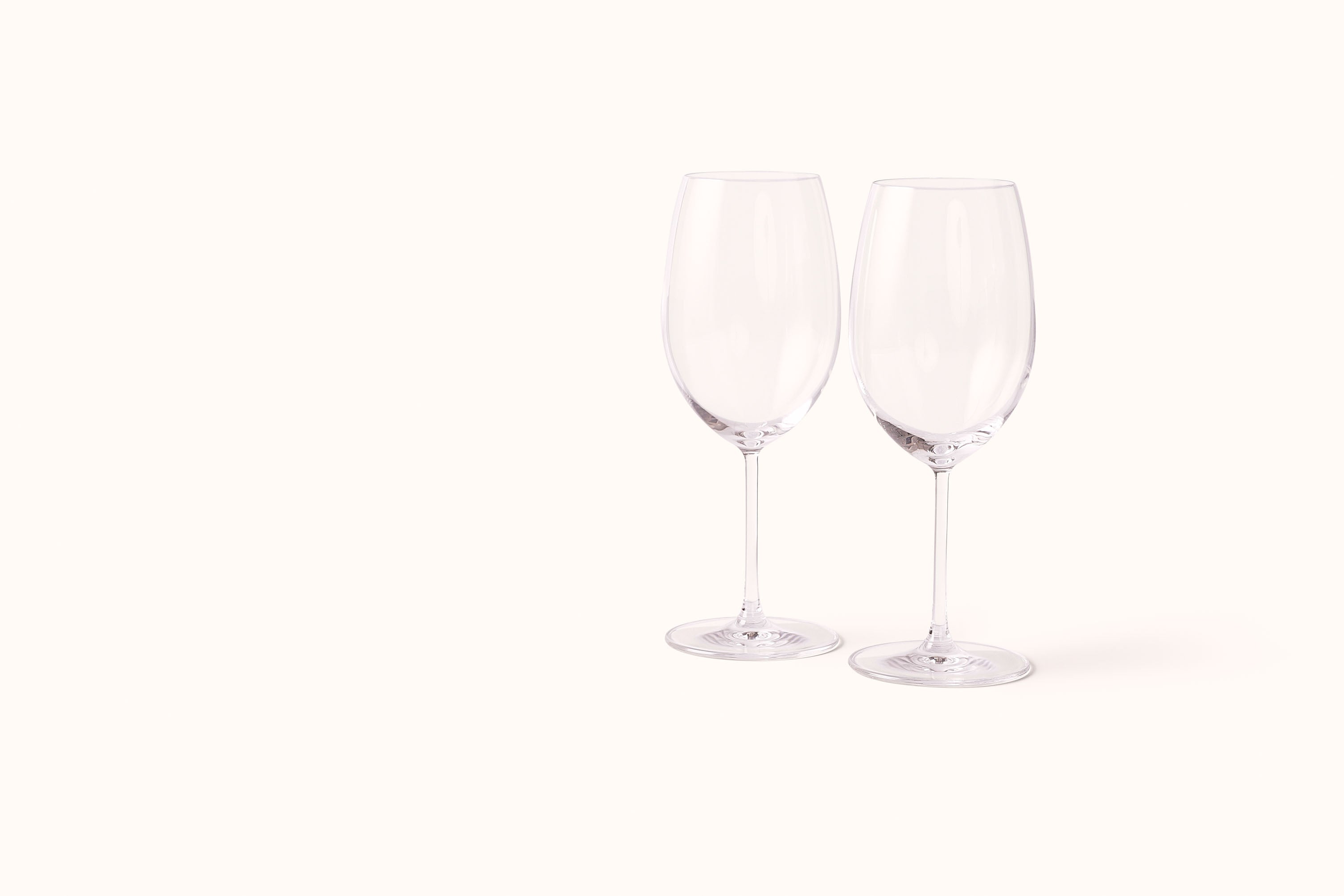 NUDE VINTAGE BORDEAUX GLASSES SET OF 2