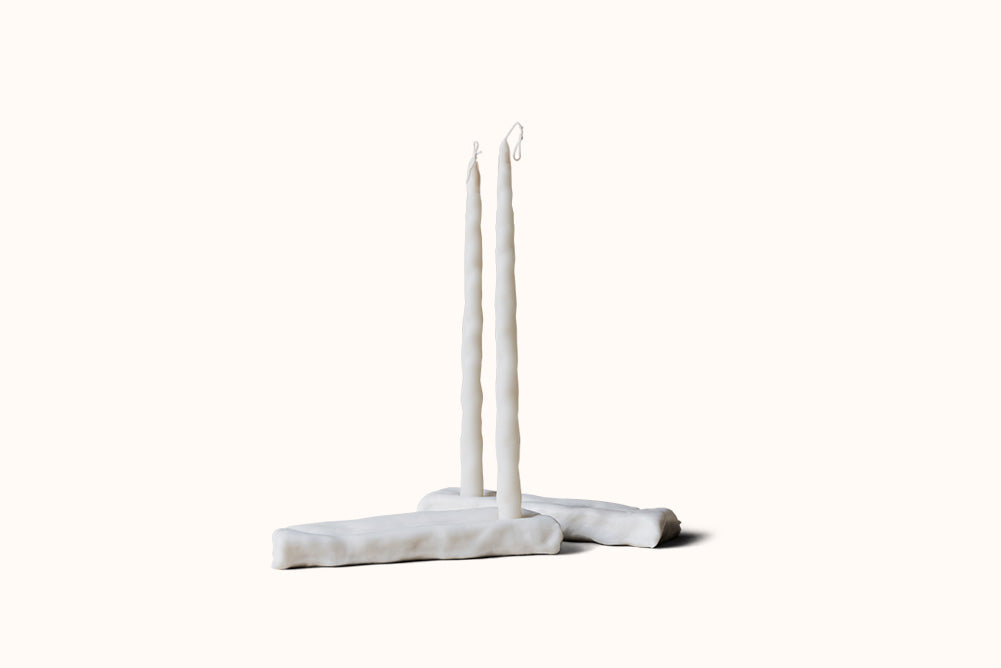 OBERFLACHT SPLINT BASE + ROOT CANDLE - CREAM