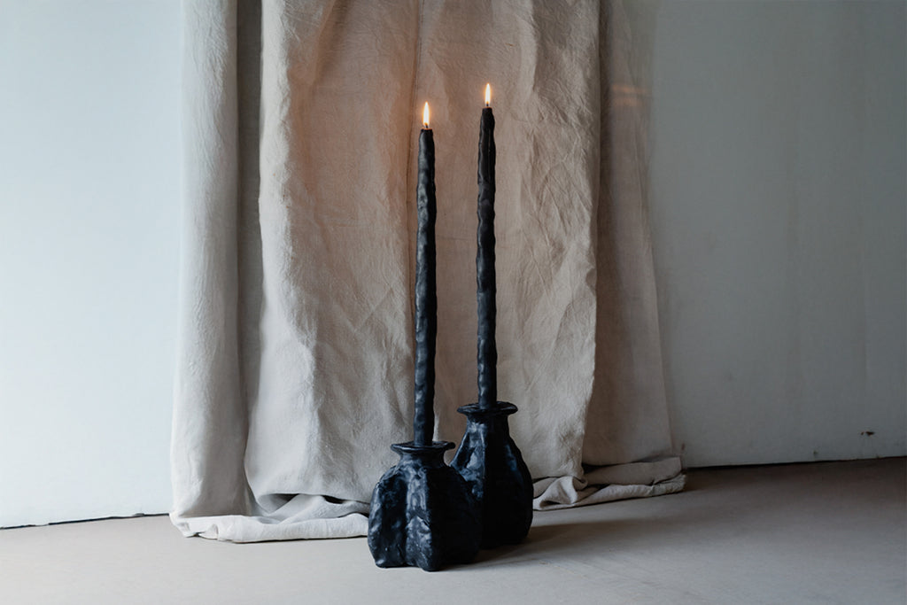 OBERFLACHT CARAMBOLA HIGH + TWIG CANDLE - BLACK