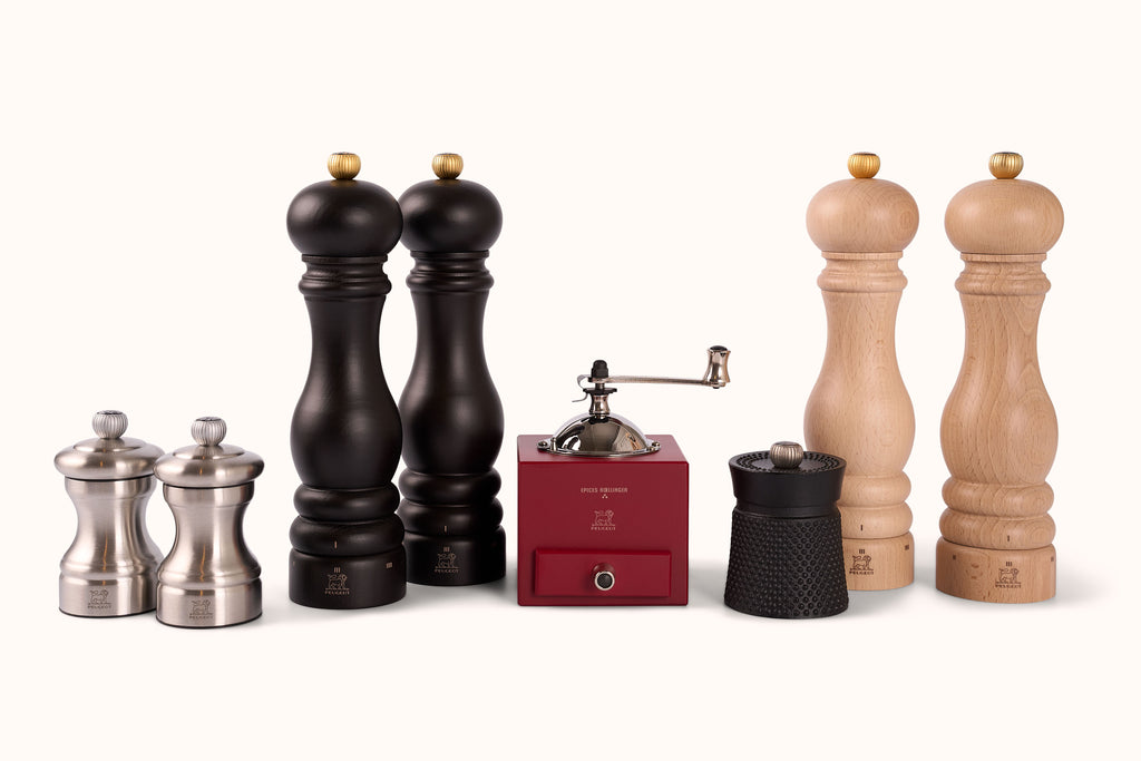 PEUGEOT NATURAL WOOD PARIS PEPPER MILL - 9"
