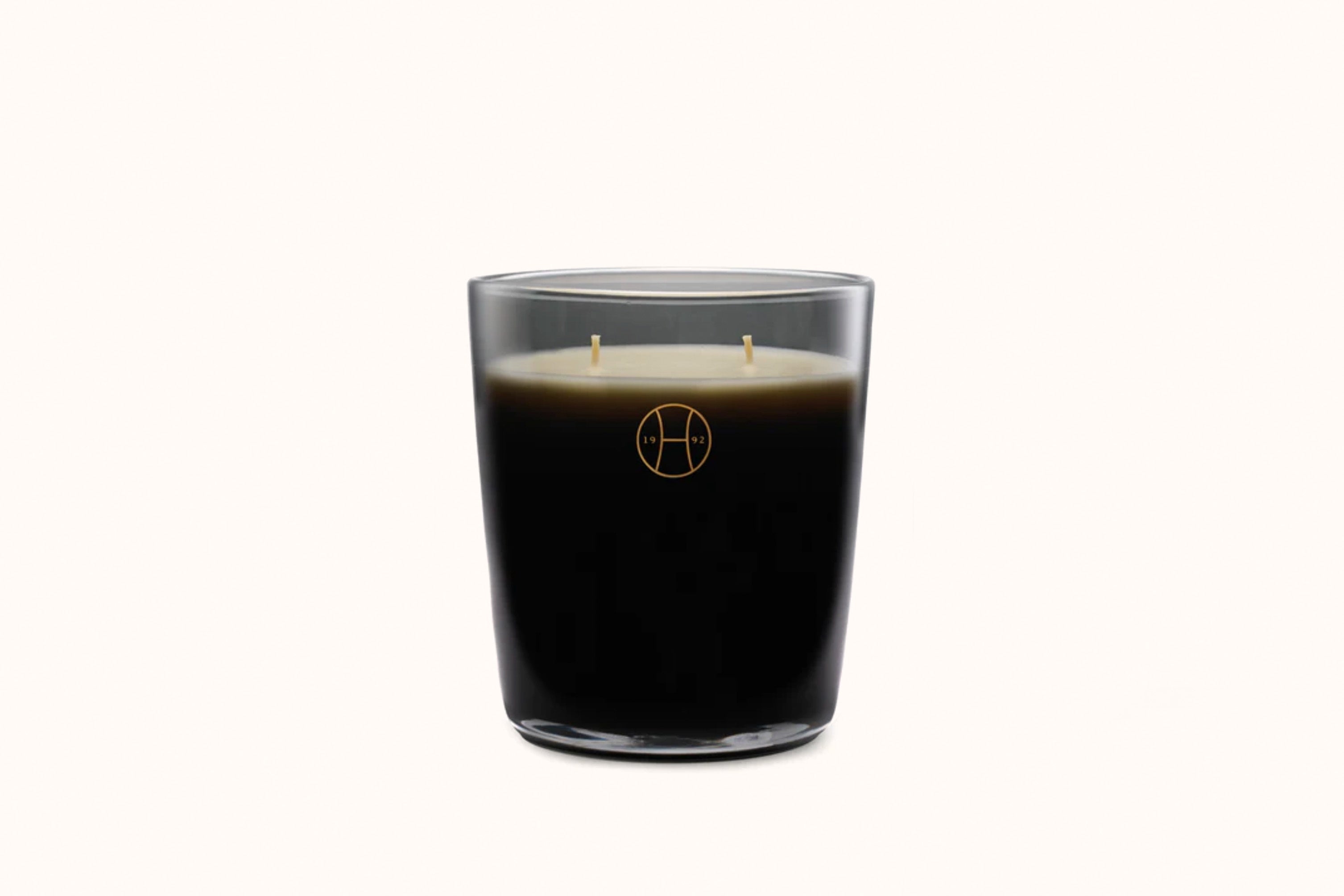 PERFUMER H HANDBLOWN DOUBLE WICK CANDLE / SMOKE