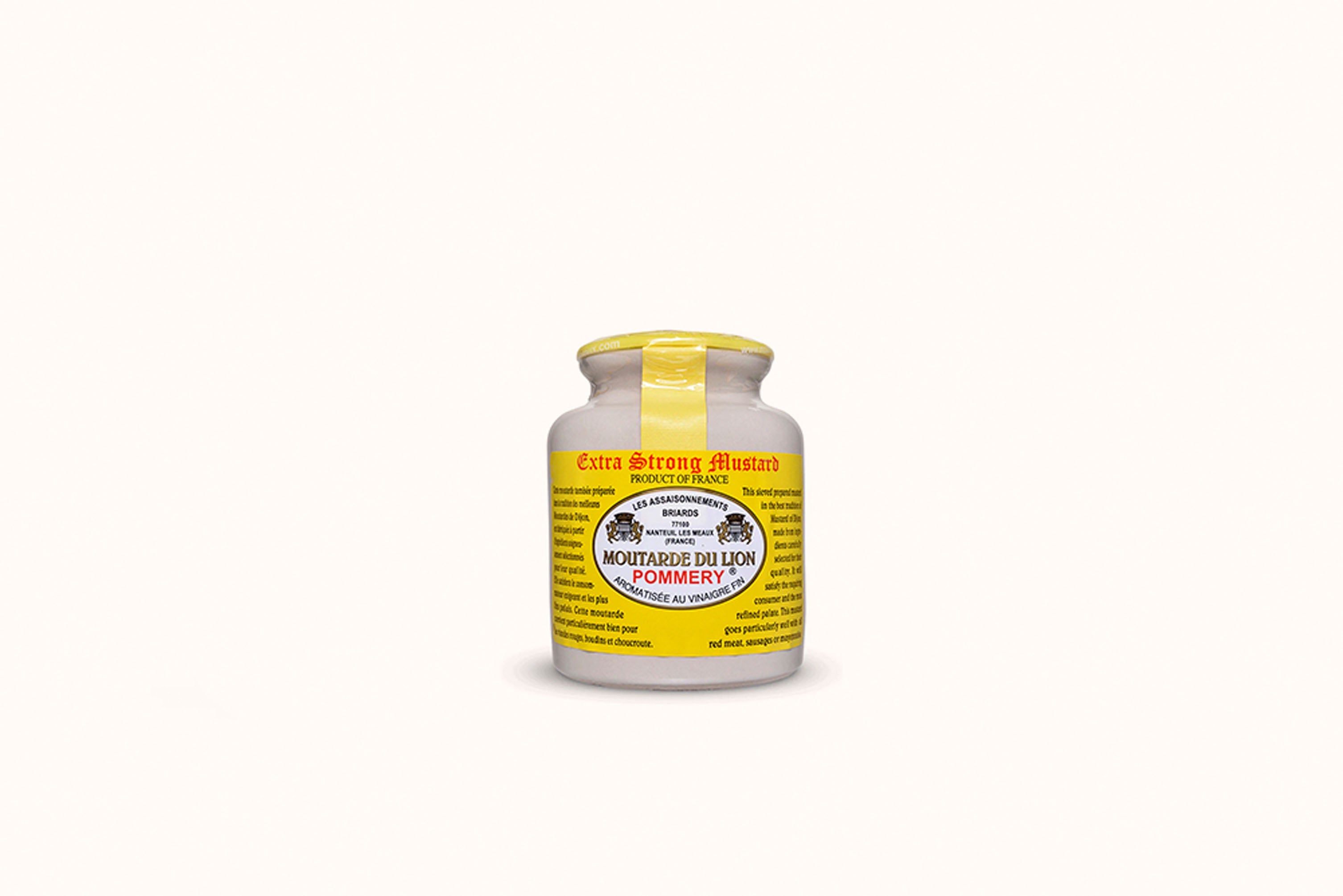 POMMERY LION'S MUSTARD (DIJON) IN STONE JAR
