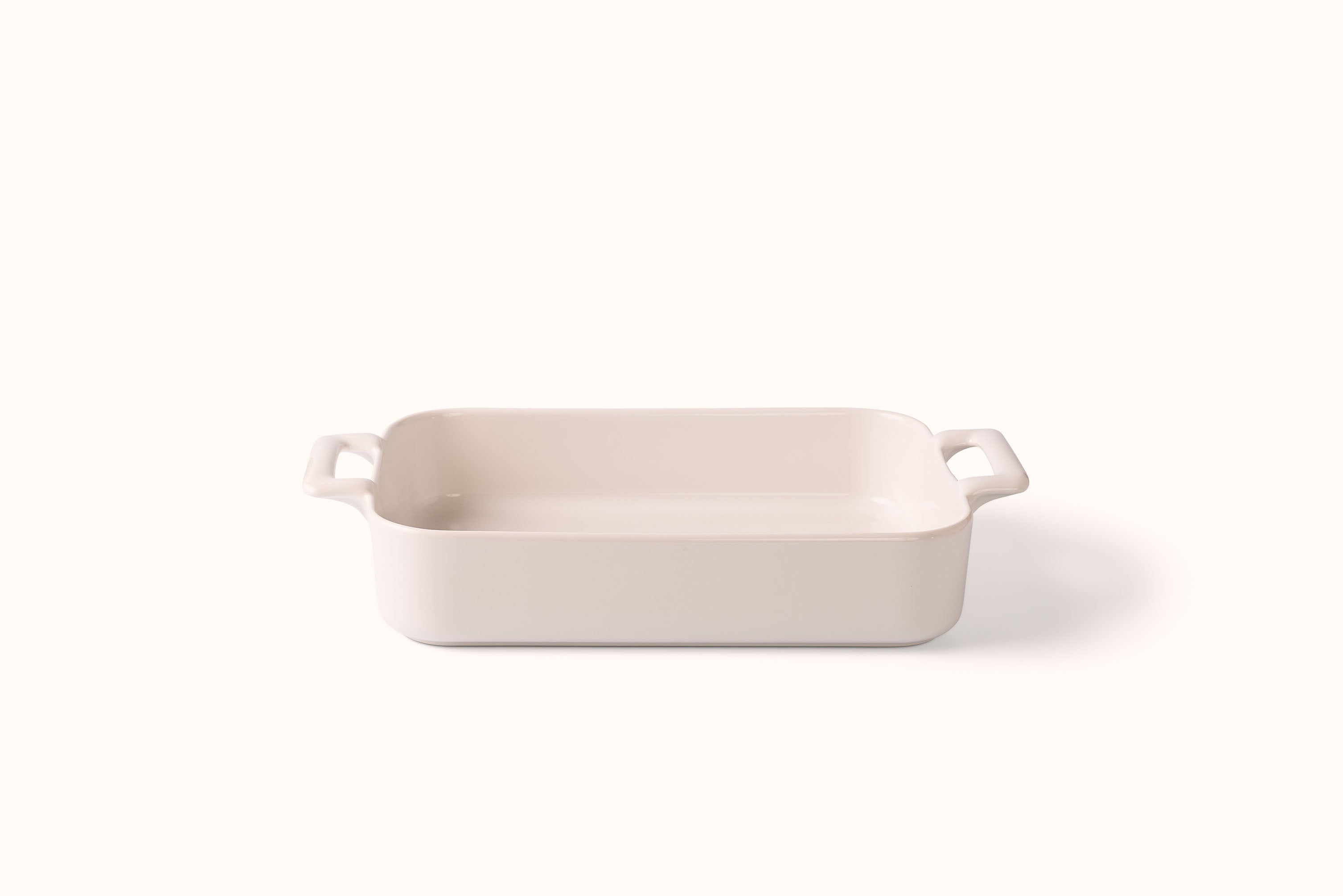 REVOL WHITE PORCELAIN ROASTING DISH
