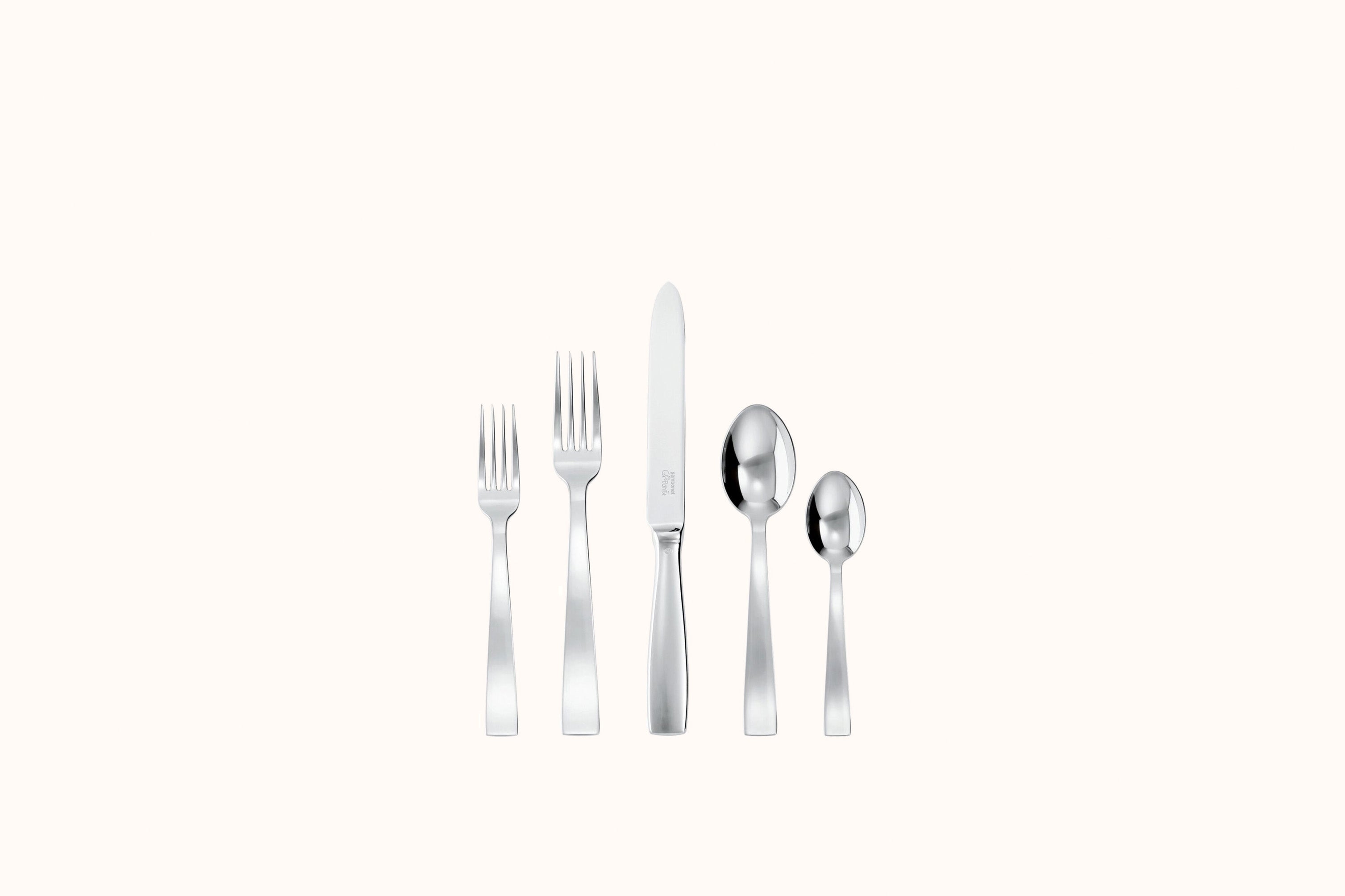 SAMBONET MIRROR STAINLESS STEEL GIO PONTI FLATWARE SET