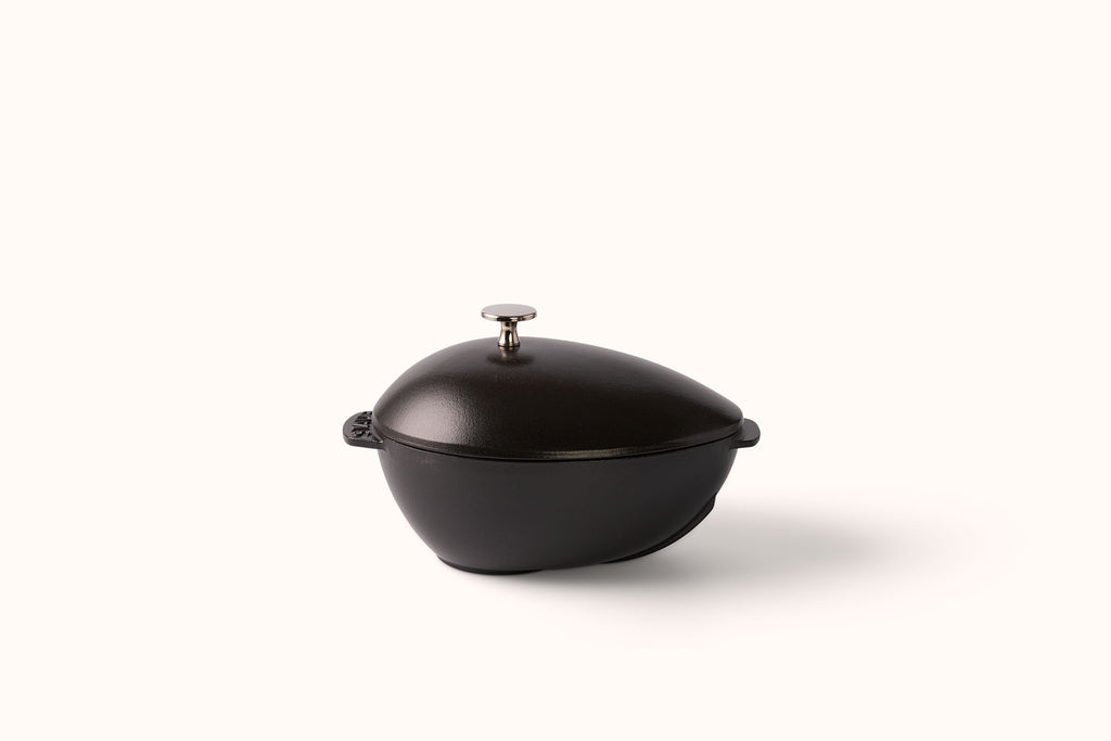STAUB 2 QT. MUSSEL POT - MATTE BLACK
