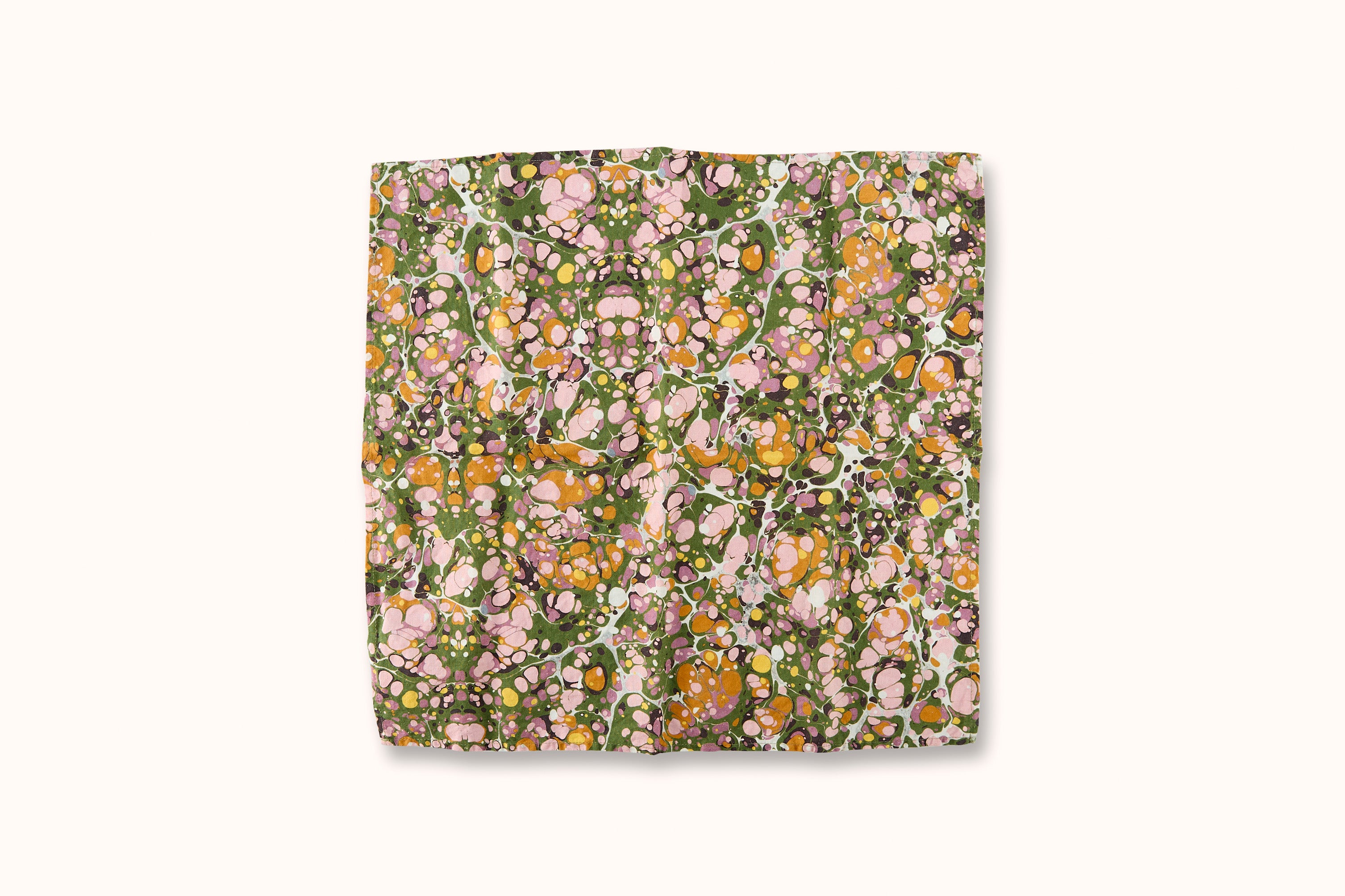 SUMMERILL & BISHOP MARBLE PRINT LINEN NAPKIN