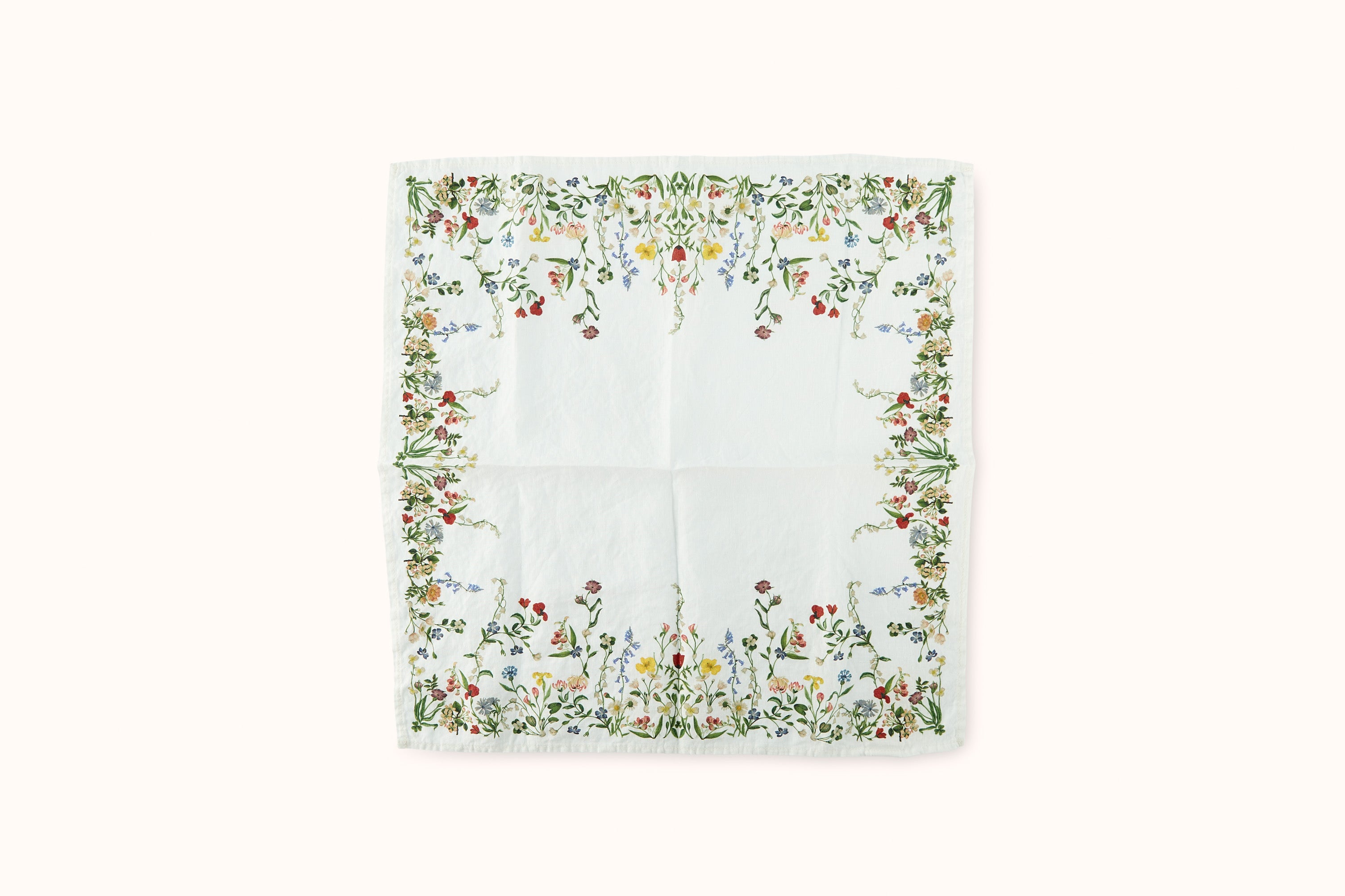 SUMMERILL & BISHOP + JOHN DERIAN BOTANICAL WILDFLOWER LINEN NAPKIN