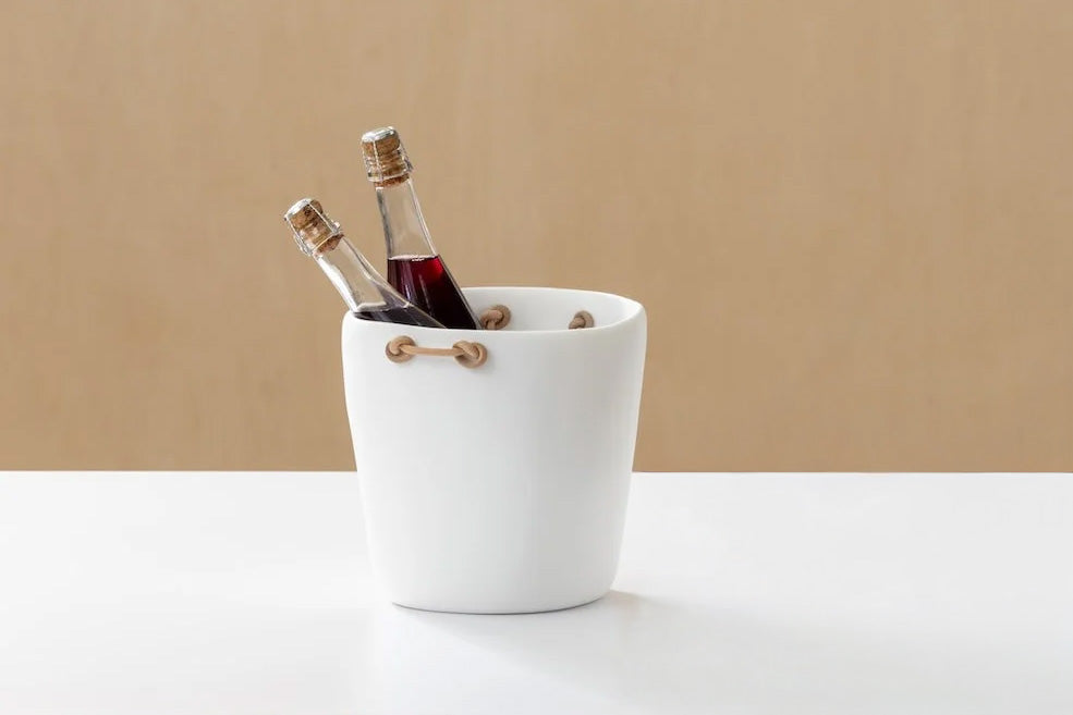 TF DESIGN CUADRADO CHAMPAGNE BUCKET - WHITE