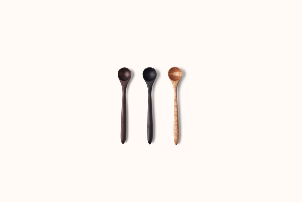 TROY BROOK STUDIOS WOOD SMALL JAR SPOON UTENSIL