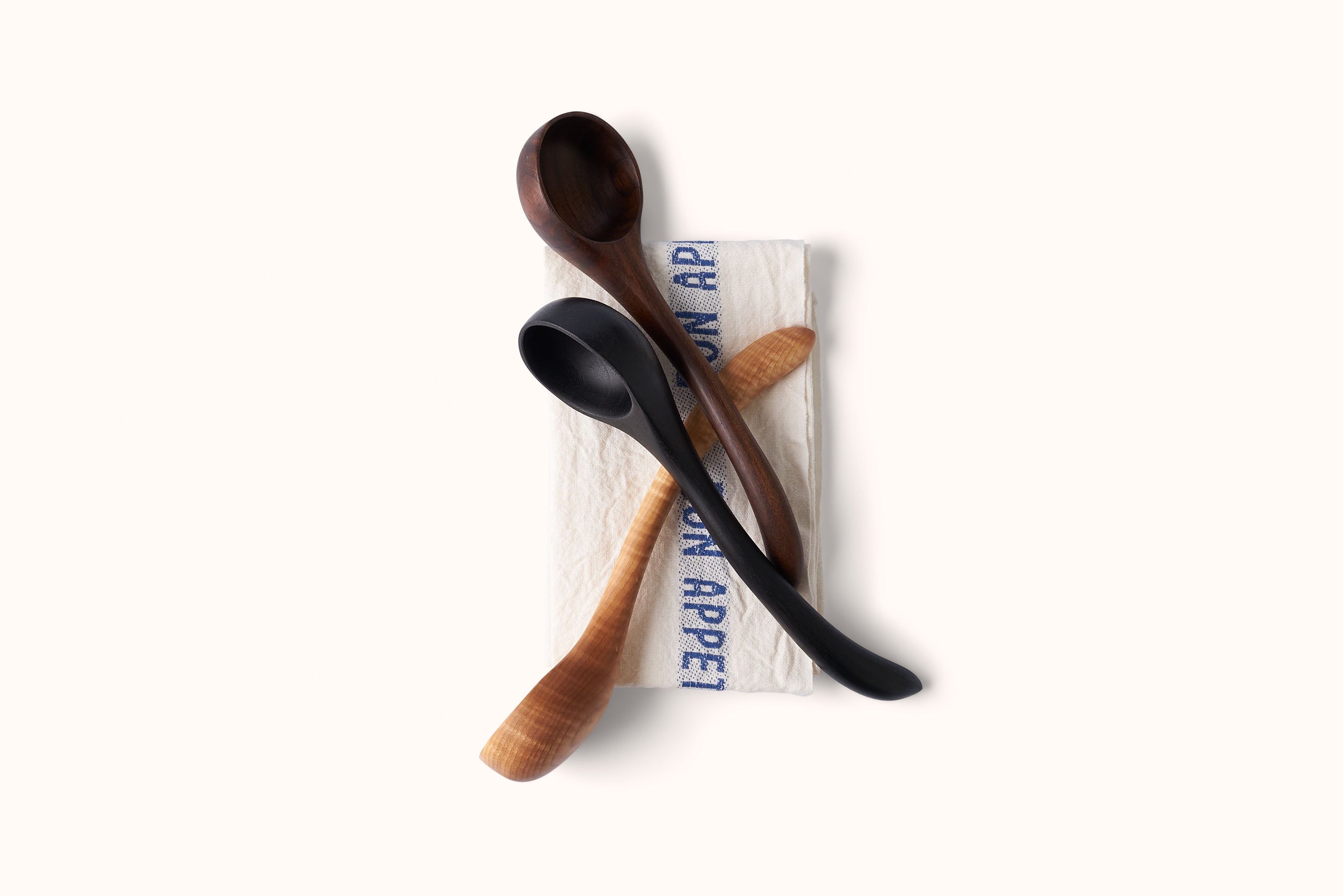 TROY BROOK STUDIOS WOOD LADLE UTENSIL