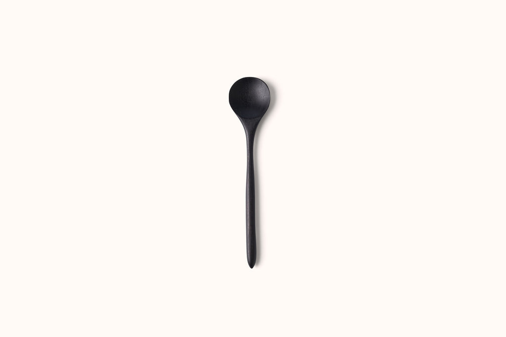 TROY BROOK STUDIOS WOOD ROUND SPOON UTENSIL