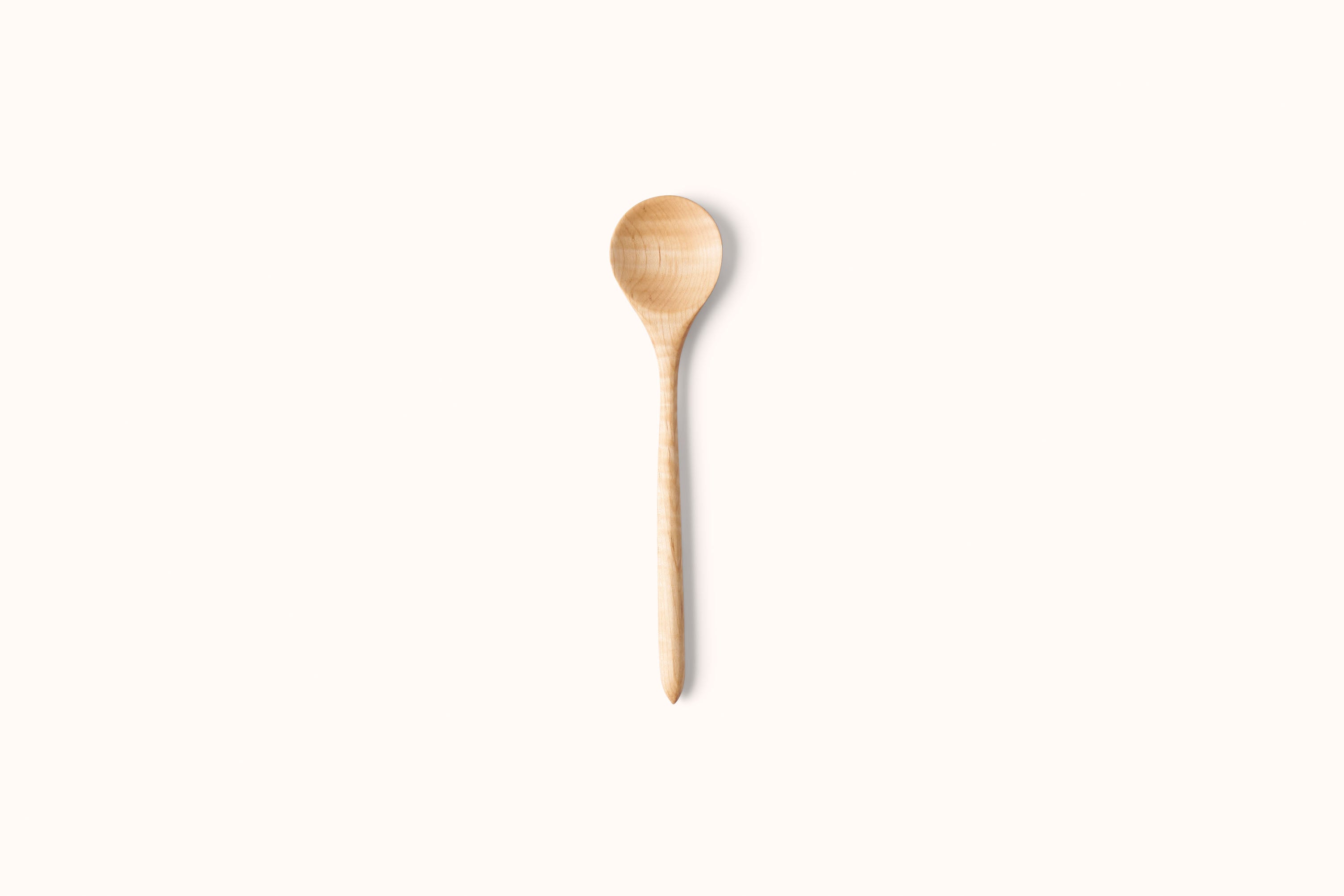 TROY BROOK STUDIOS WOOD ROUND SPOON UTENSIL