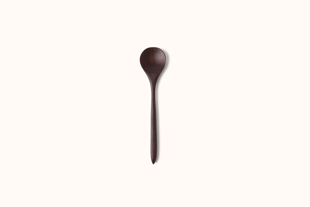 TROY BROOK STUDIOS WOOD ROUND SPOON UTENSIL