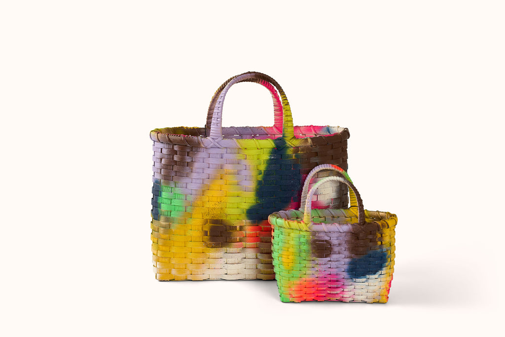UNDERWATER WEAVING STUDIO GRAFFITI BASKET SMALL
