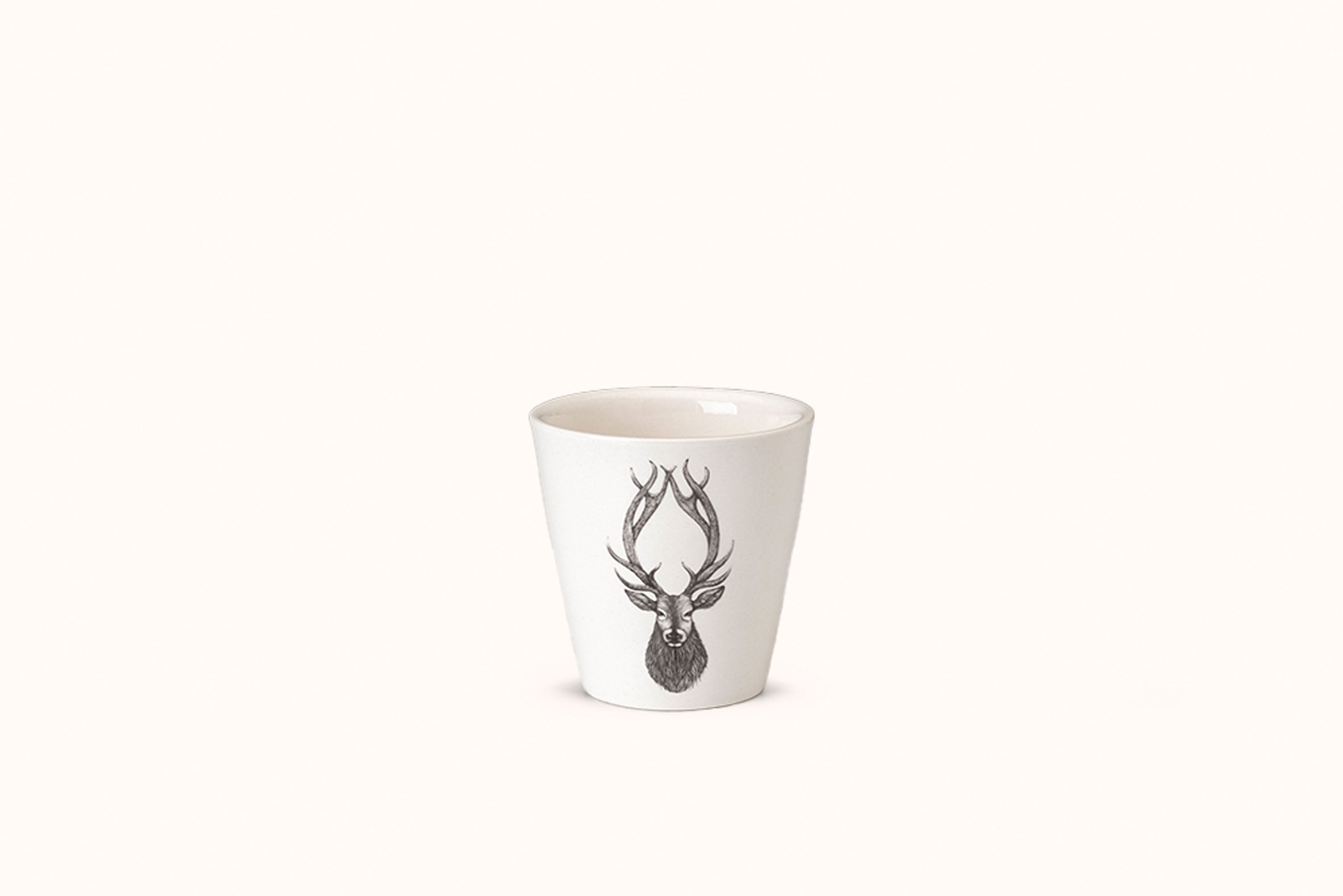 LAURA ZINDEL BISTRO CUP CANDLE - RED STAG